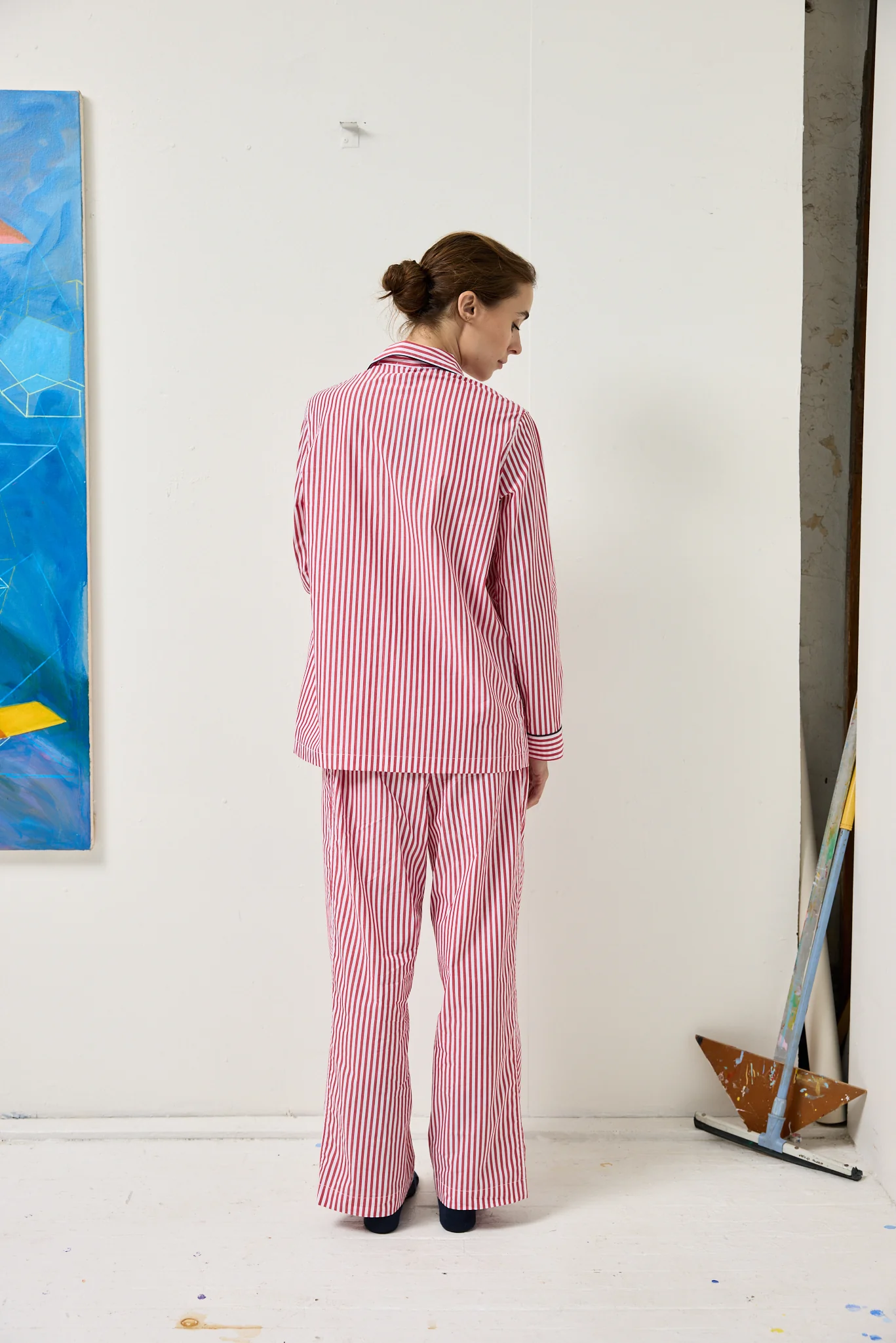 Schostal x Alex Mill Striped Long Sleeve Pajama Set - Image 5