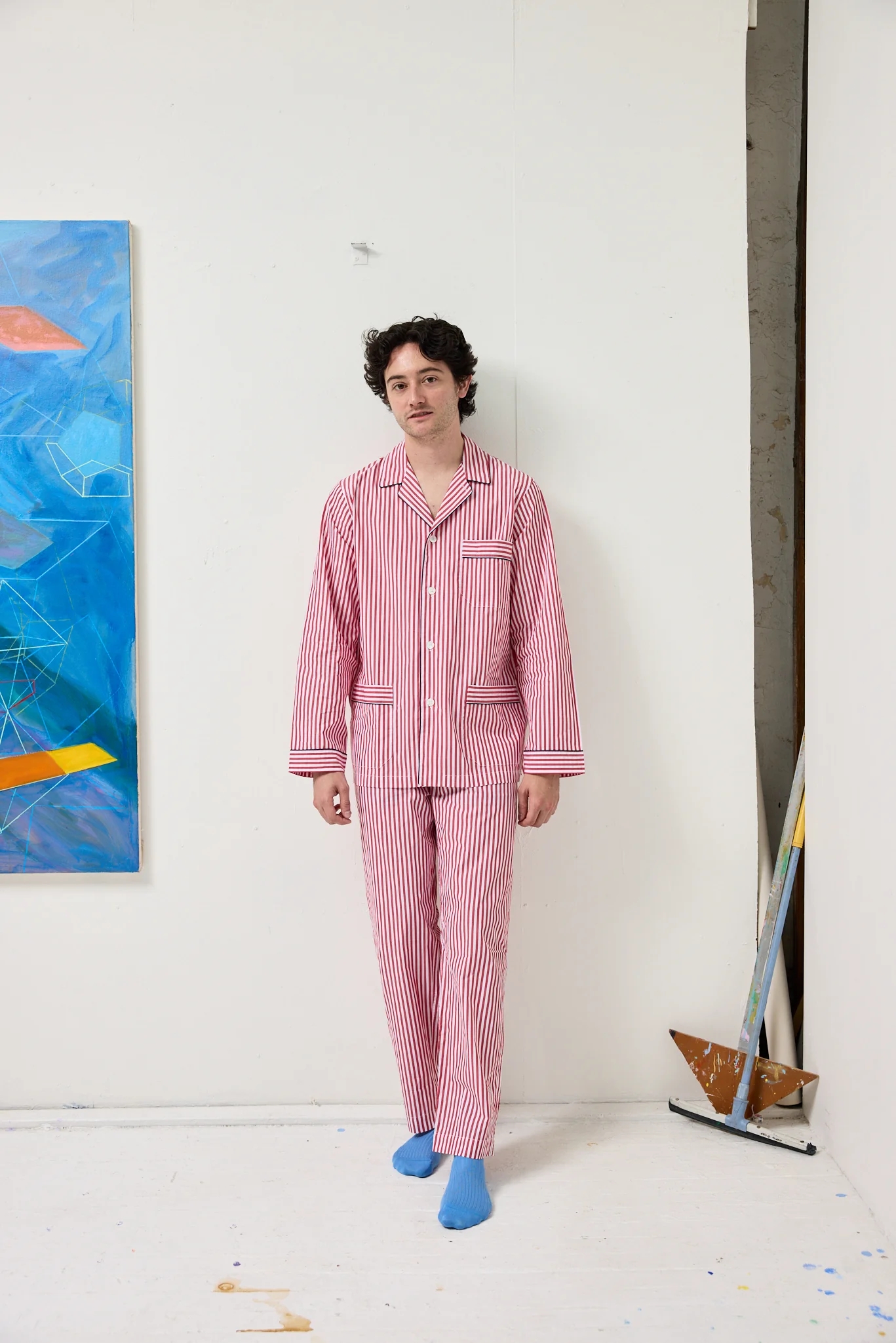 Schostal x Alex Mill Striped Long Sleeve Pajama Set - Image 6