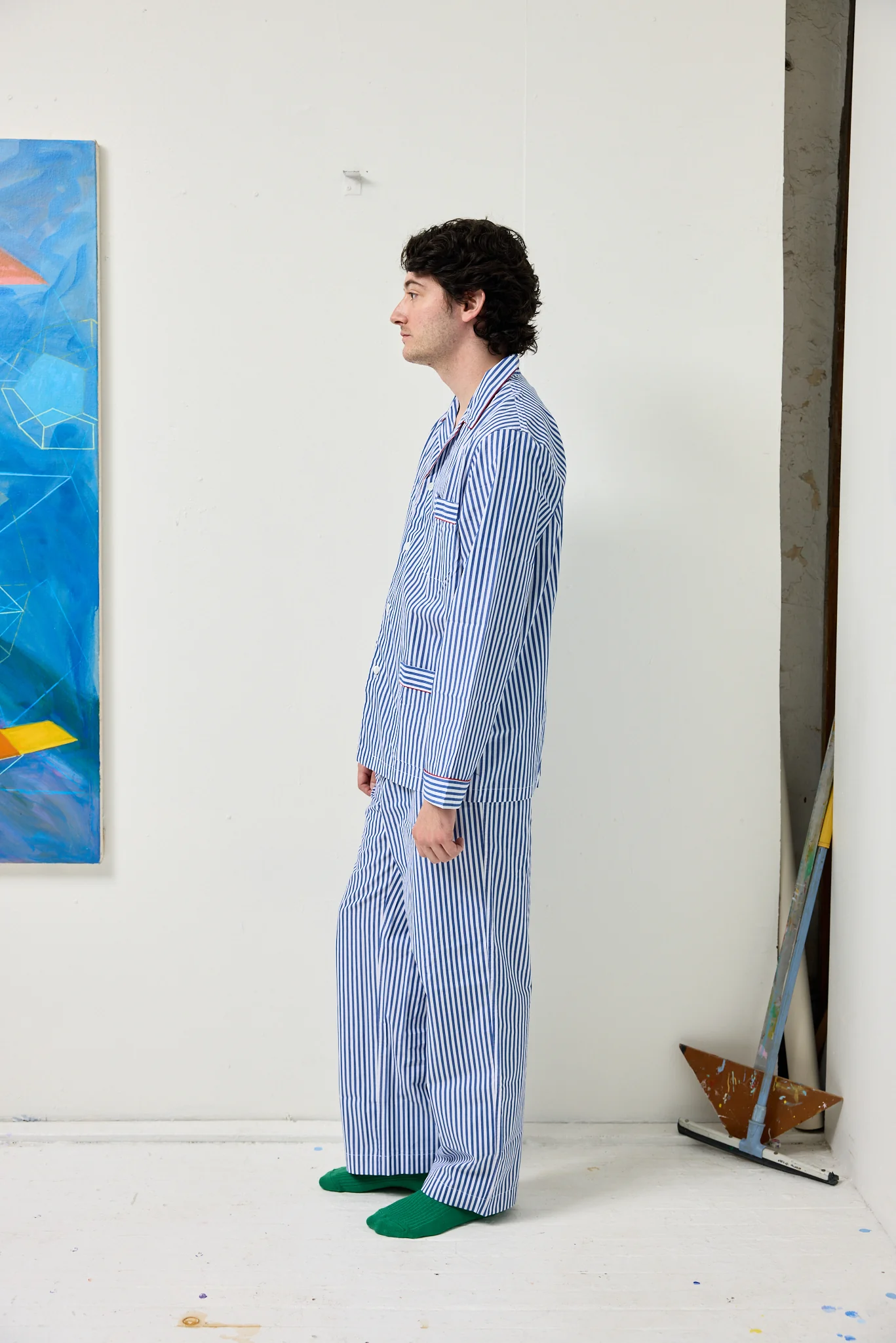 Schostal x Alex Mill Striped Long Sleeve Pajama Set - Image 4