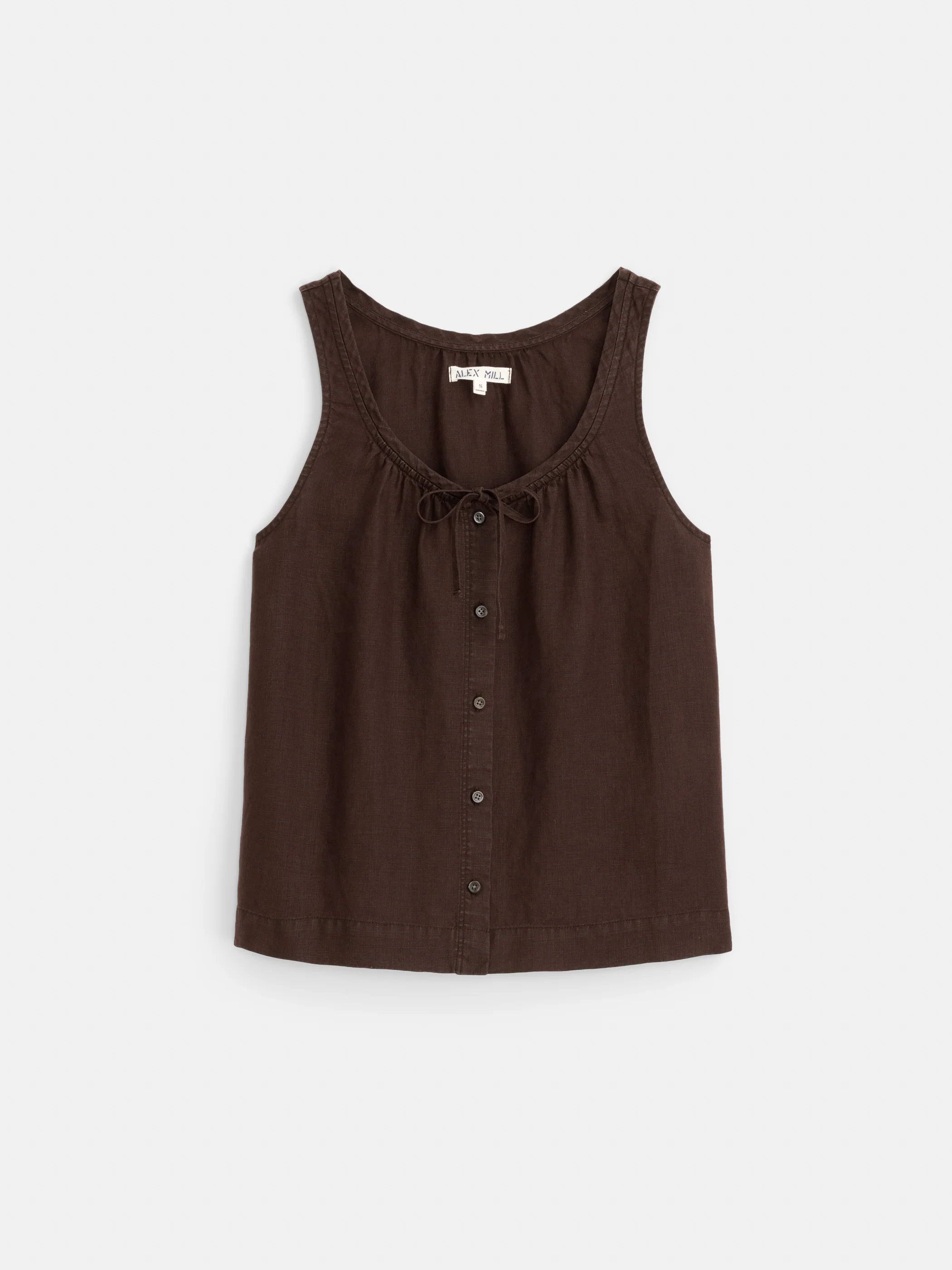 Sidney Top In Linen - Image 2