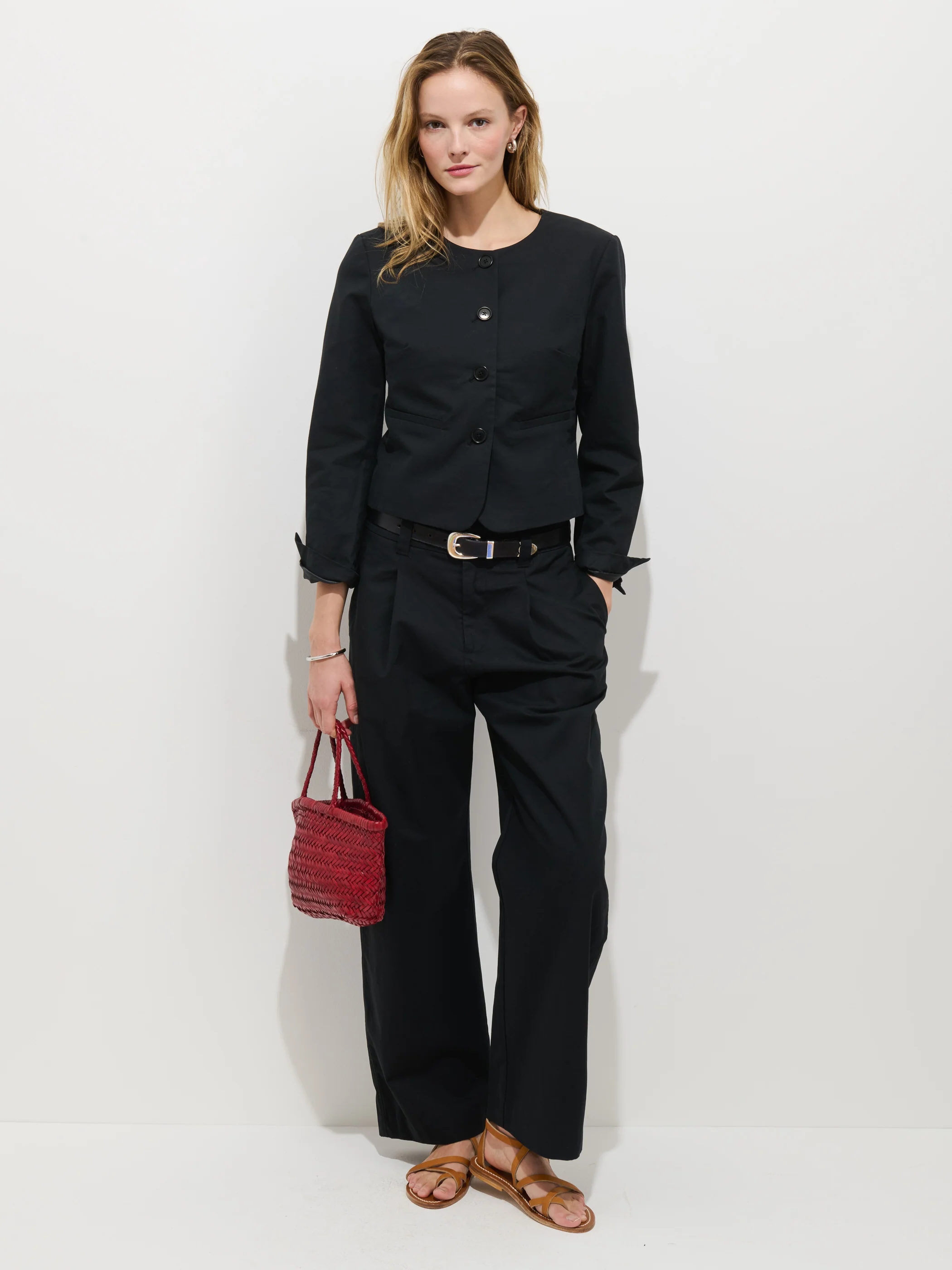 Soho Jacket In Cotton Linen - Image 4