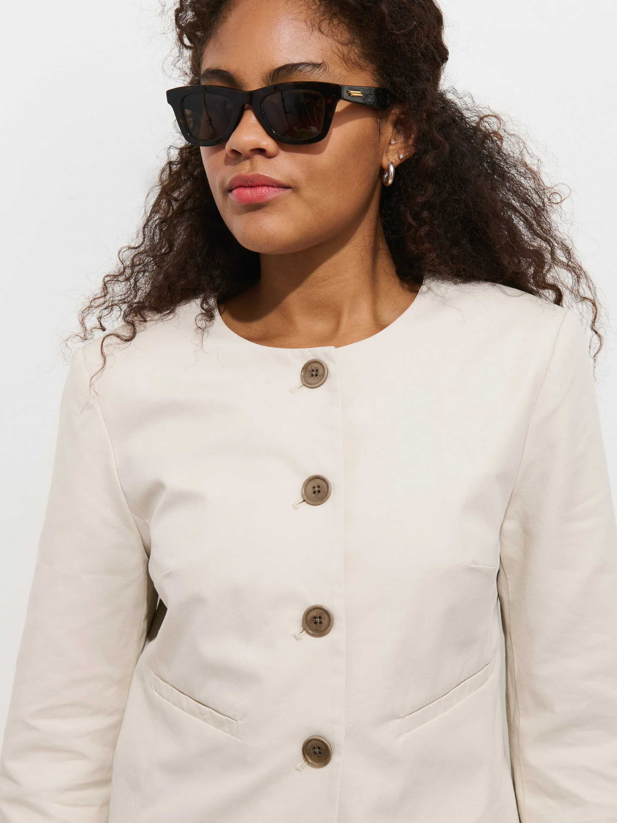 Soho Jacket In Cotton Linen - Image 4