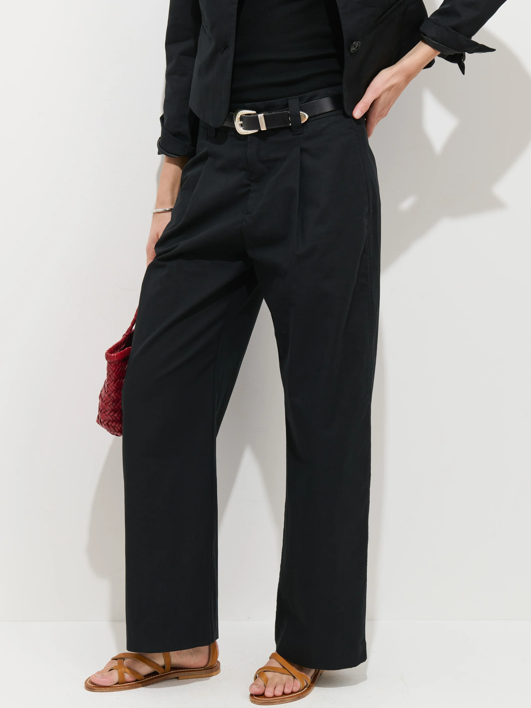 Soho Pant In Cotton Linen - Image 5