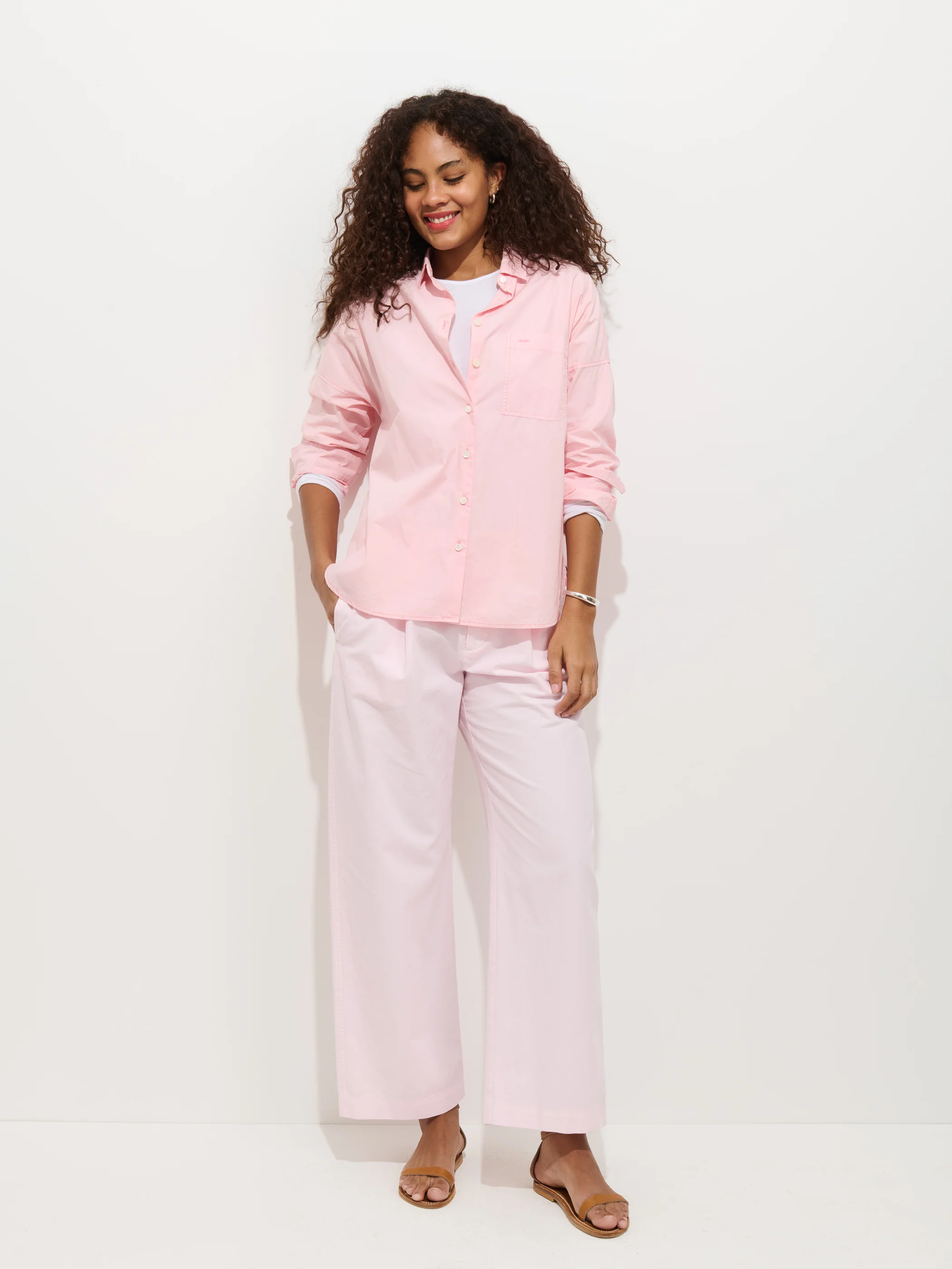 Soho Pant In Cotton Linen - Image 3