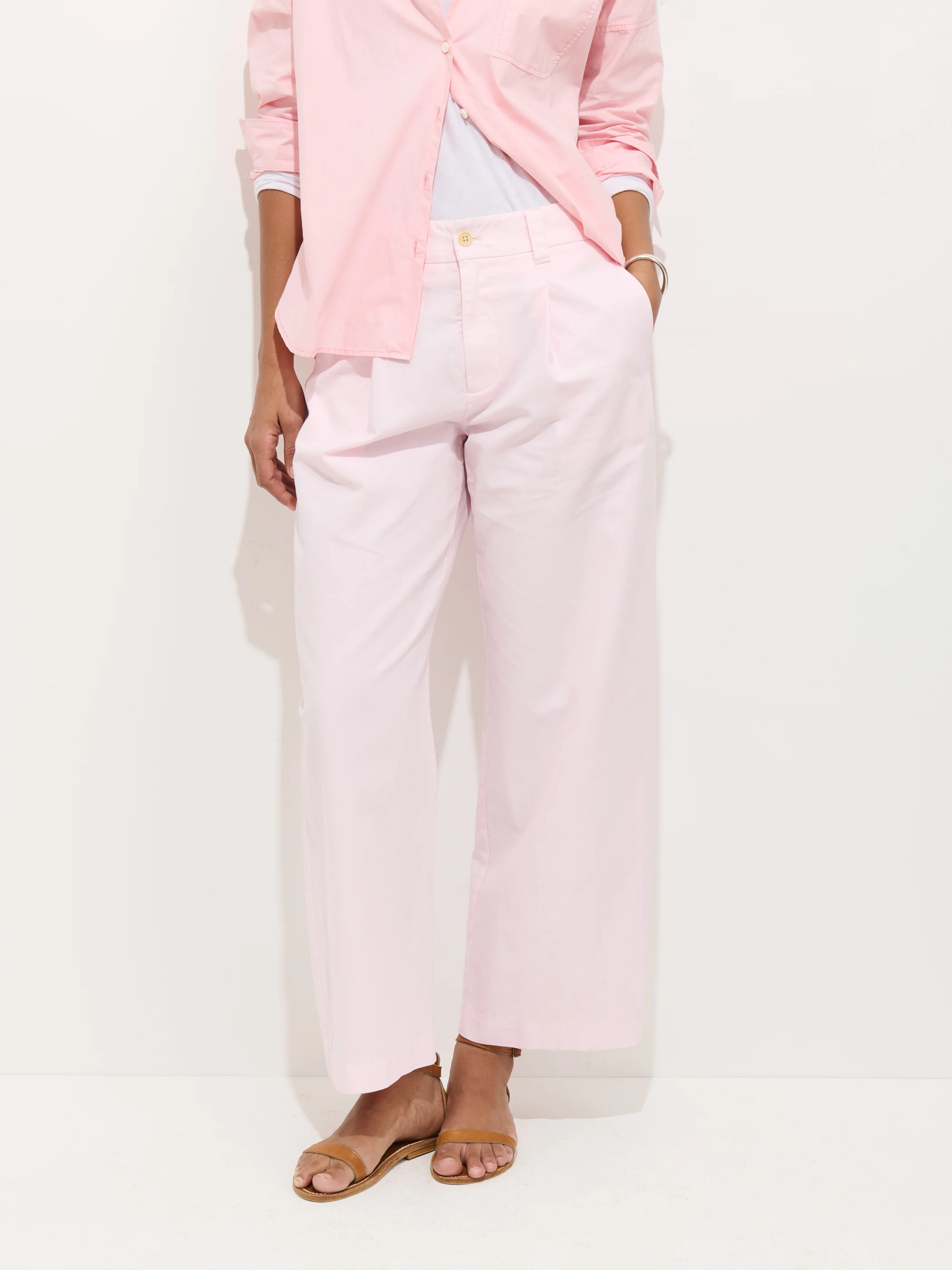 Soho Pant In Cotton Linen - Image 4