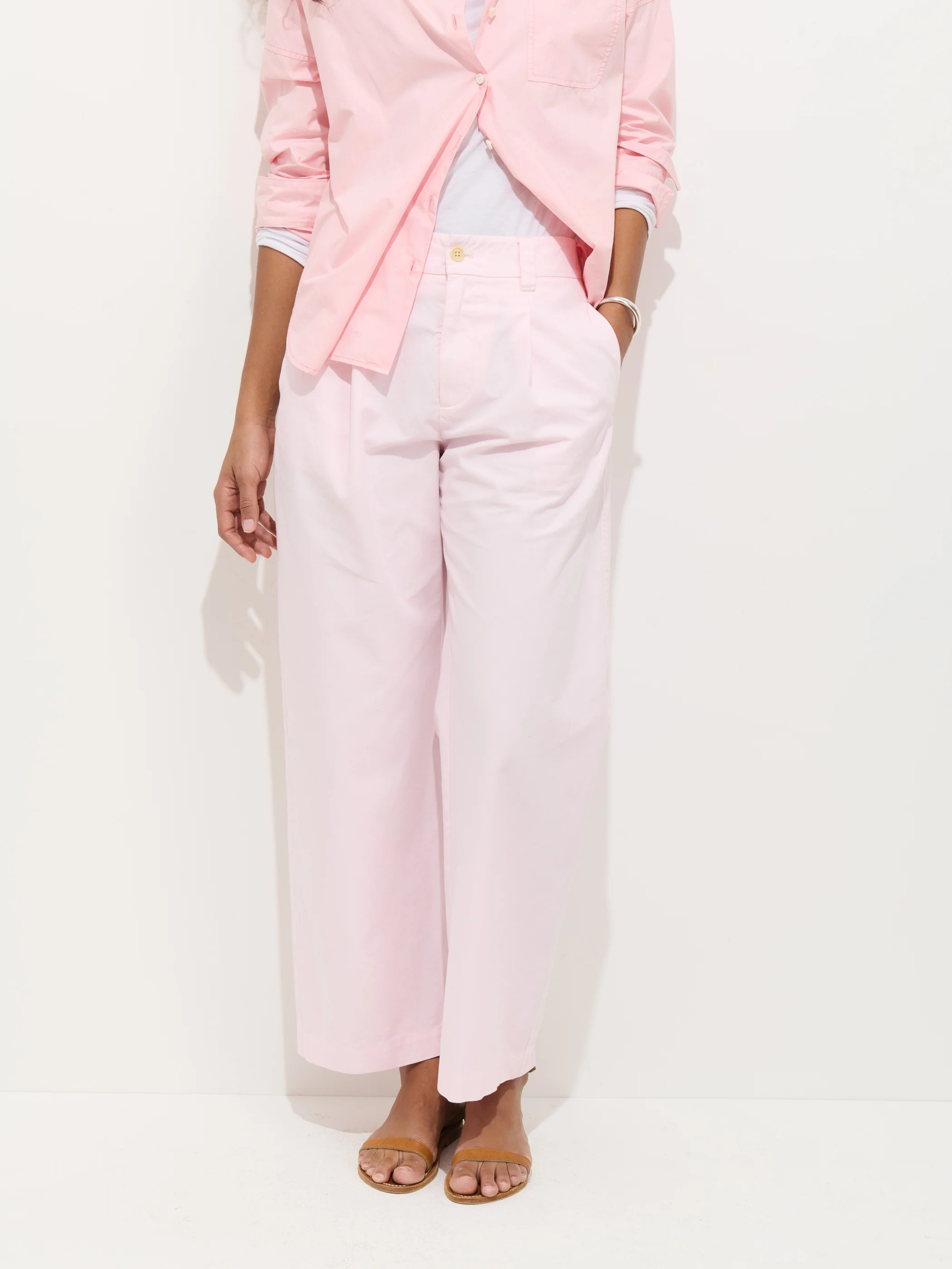 Soho Pant In Cotton Linen - Image 5