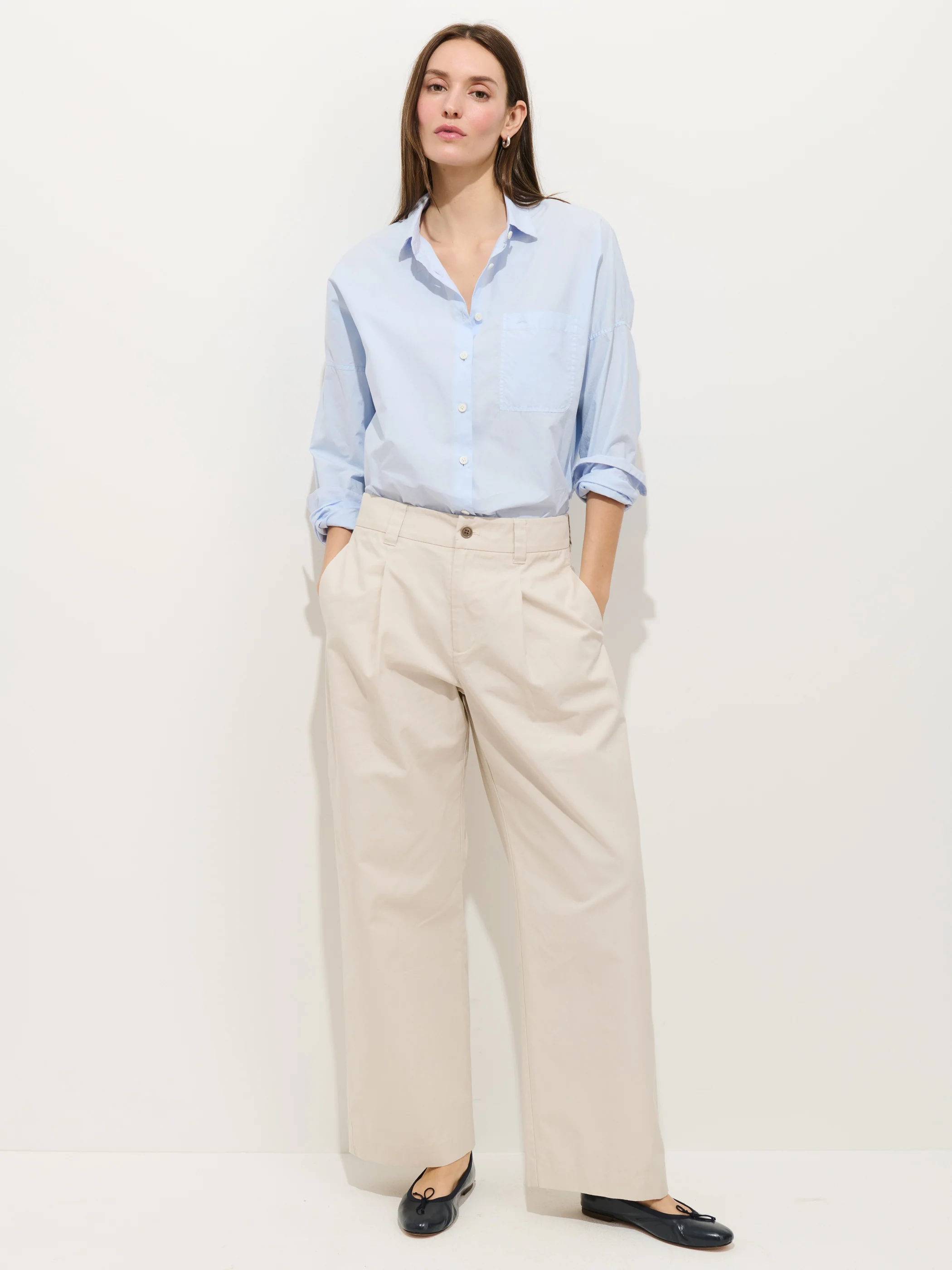Soho Pant In Cotton Linen - Image 5