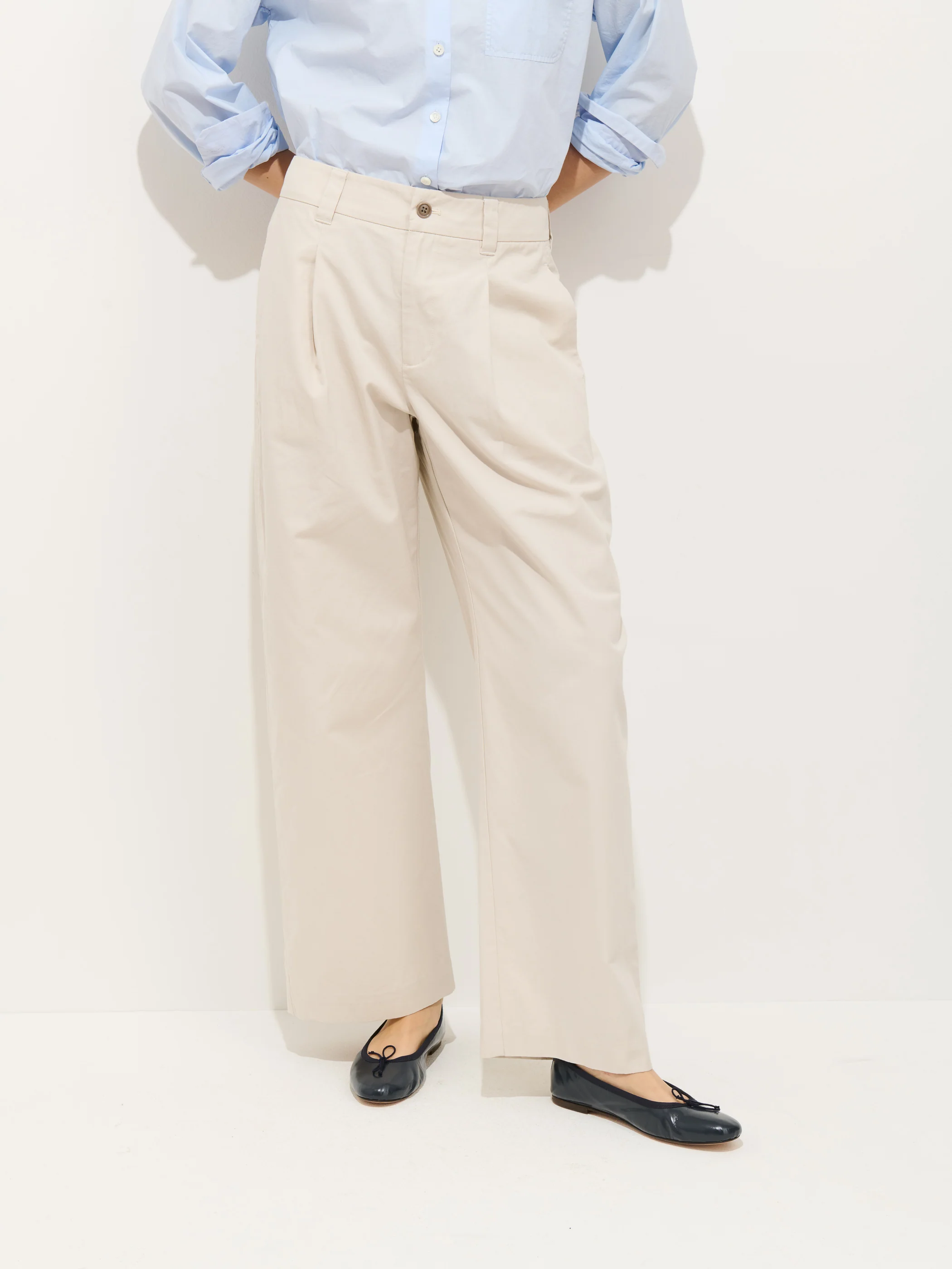 Soho Pant In Cotton Linen - Image 6