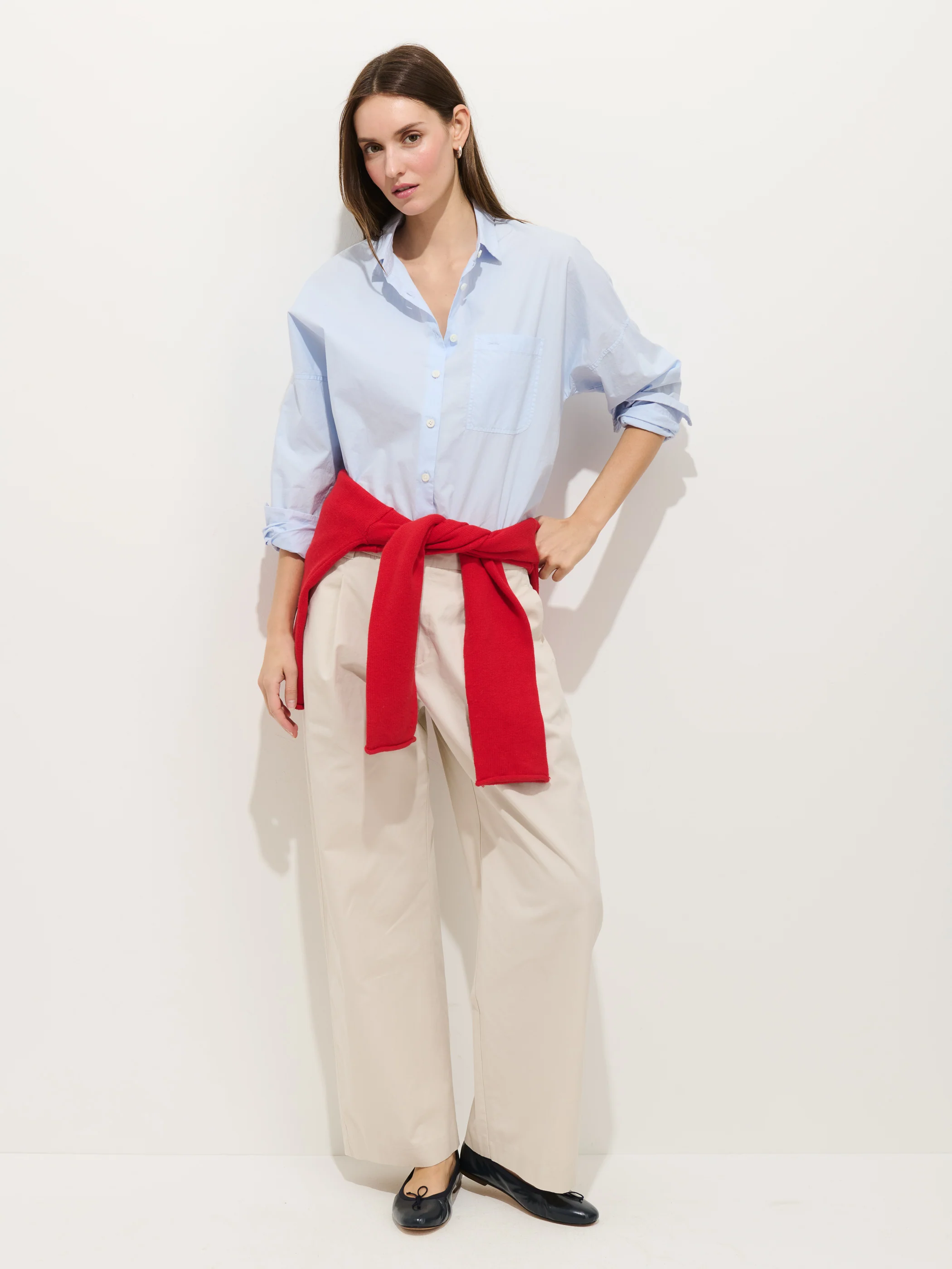 Soho Pant In Cotton Linen - Image 8