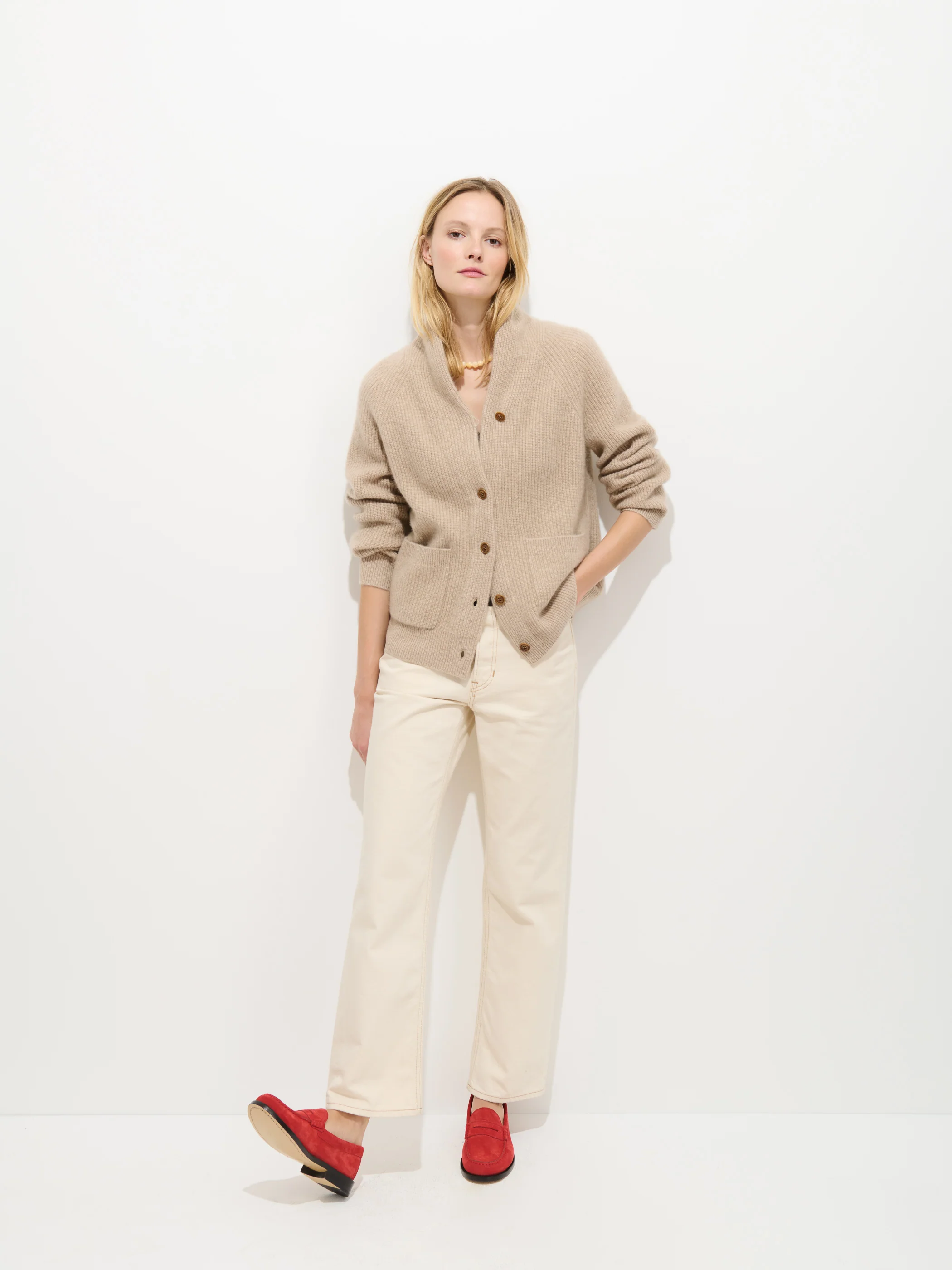 St Germain Cardigan In Cashmere - Image 3