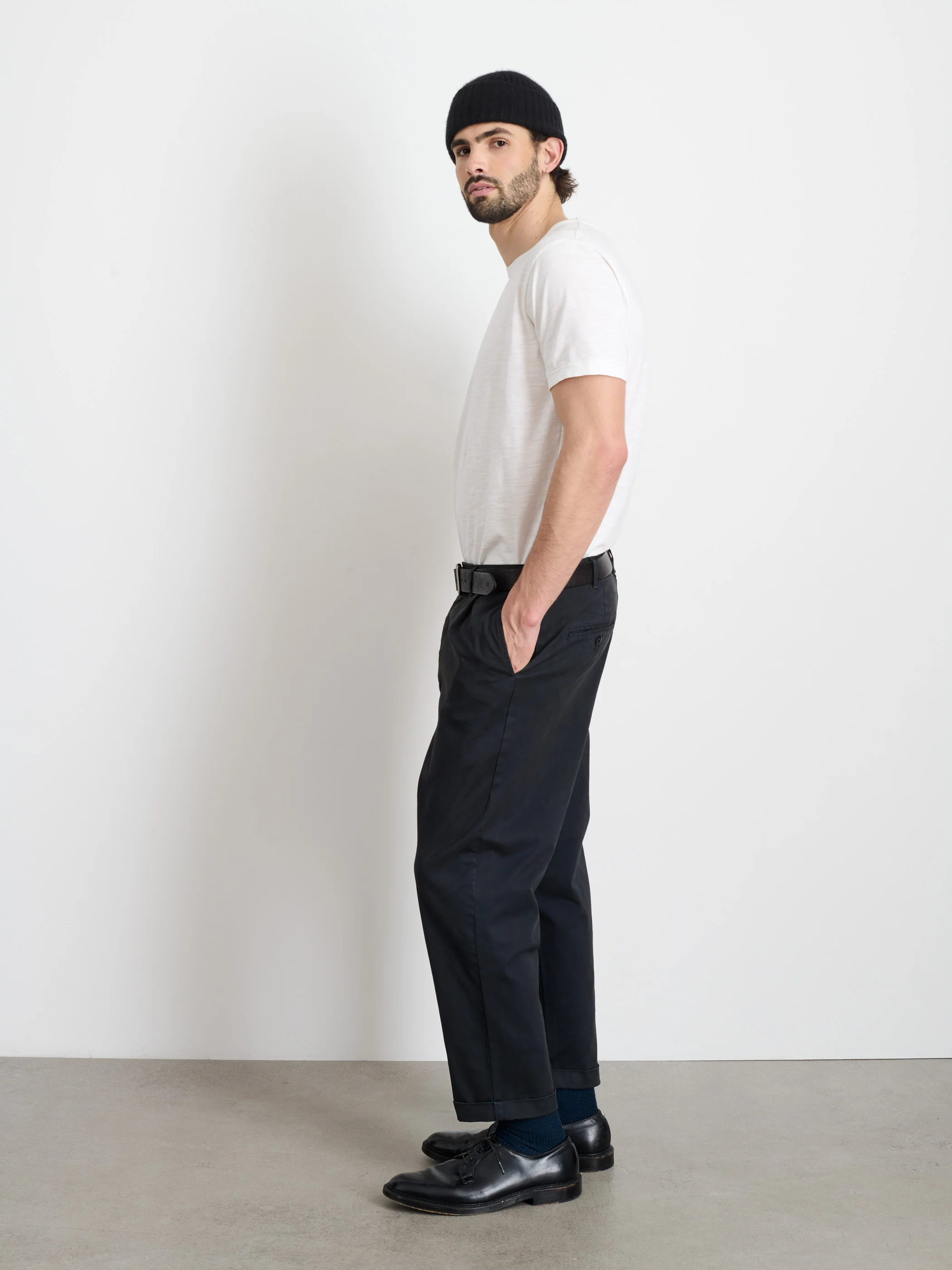 Standard Pleated Pant in Chino - Image 3