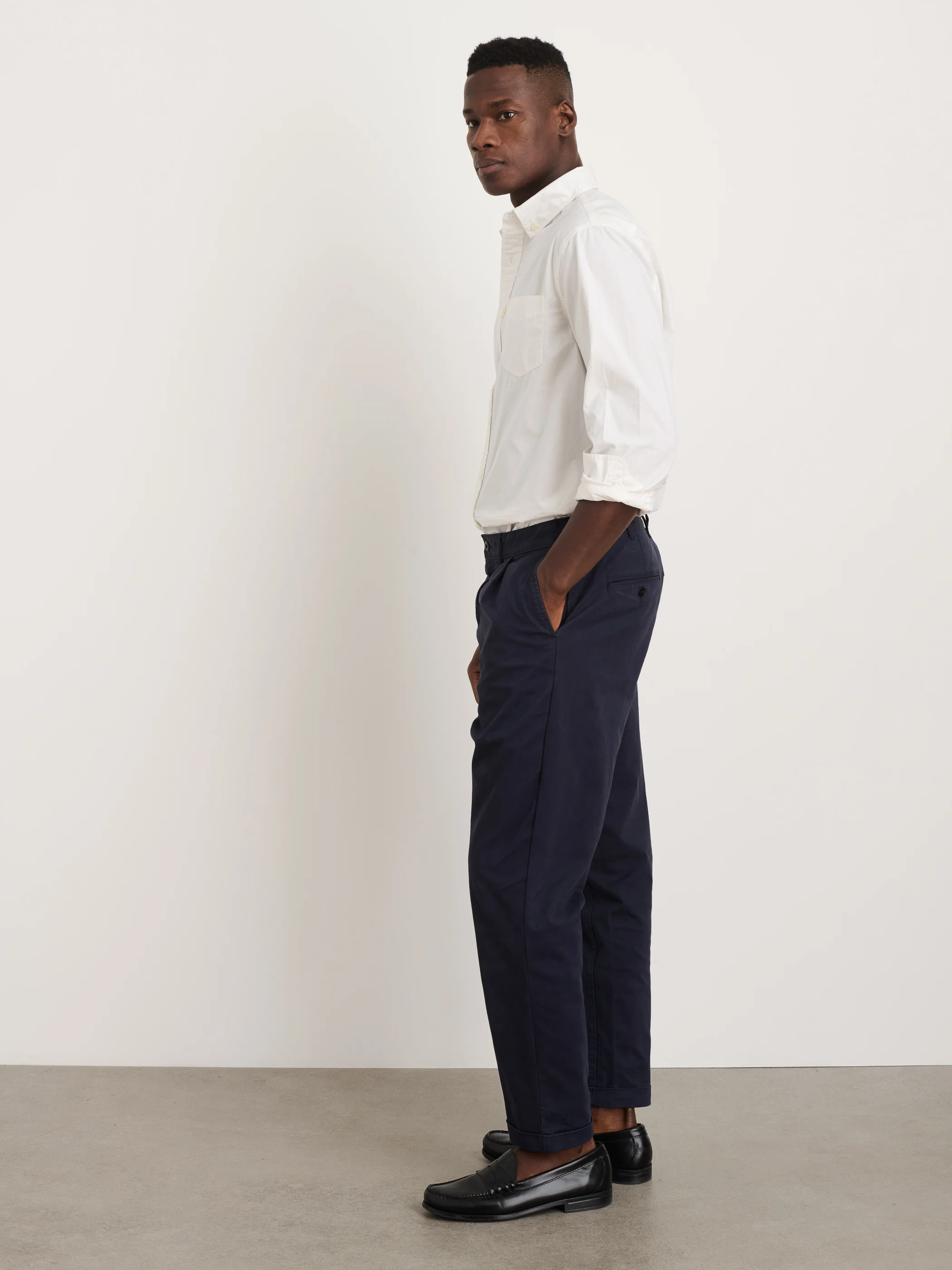 Standard Pleated Pant in Chino - Image 3