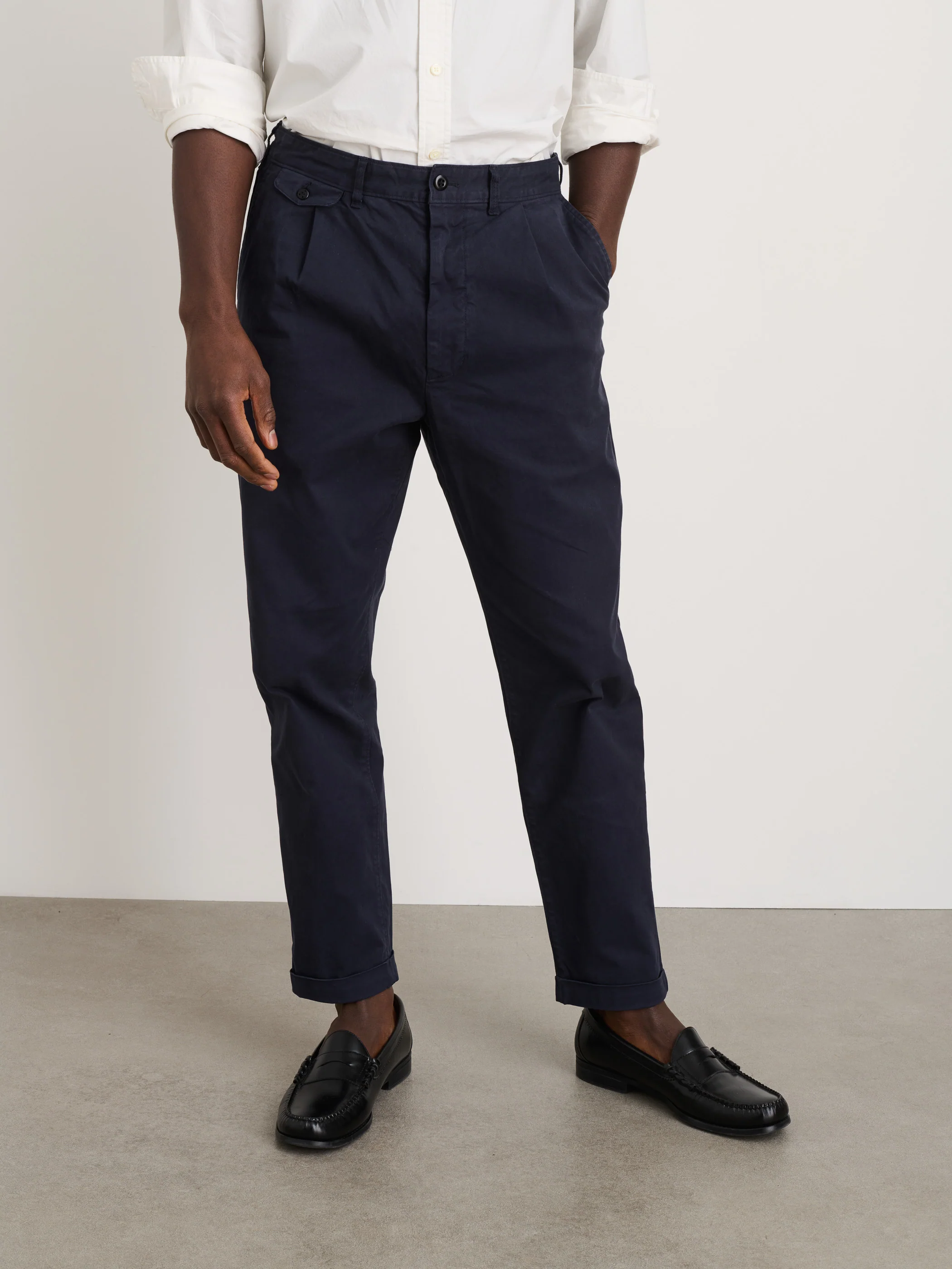 Standard Pleated Pant in Chino - Image 5