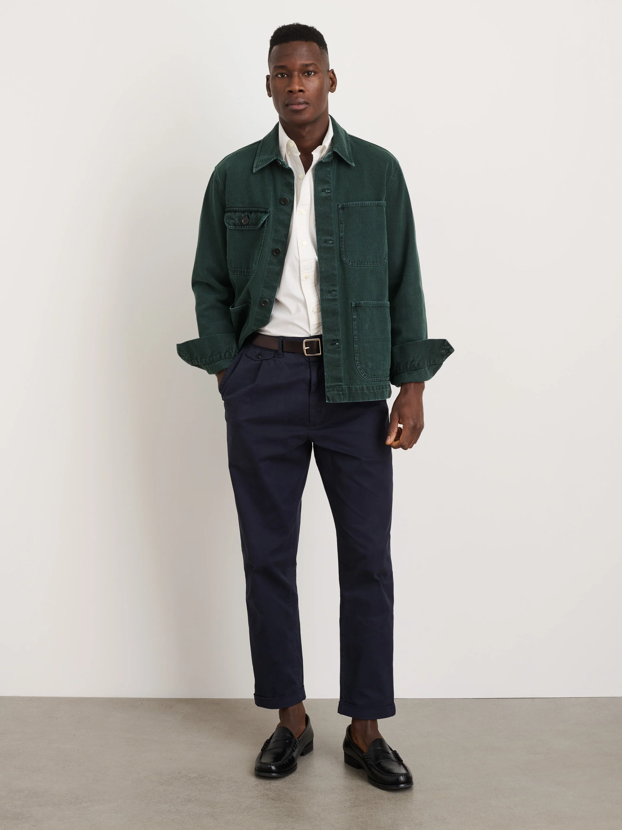 Standard Pleated Pant in Chino - Image 8