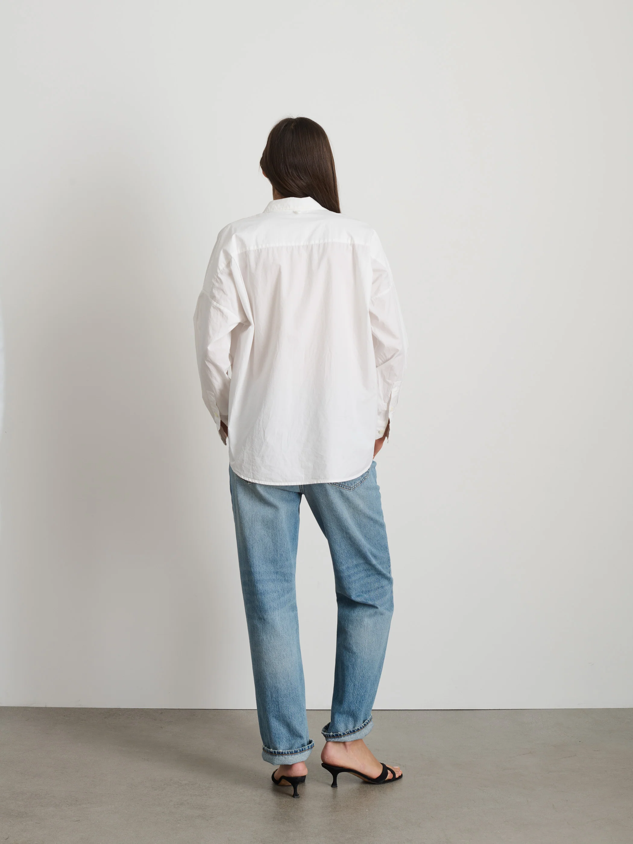 Jo Shirt In Cotton Poplin - Image 5