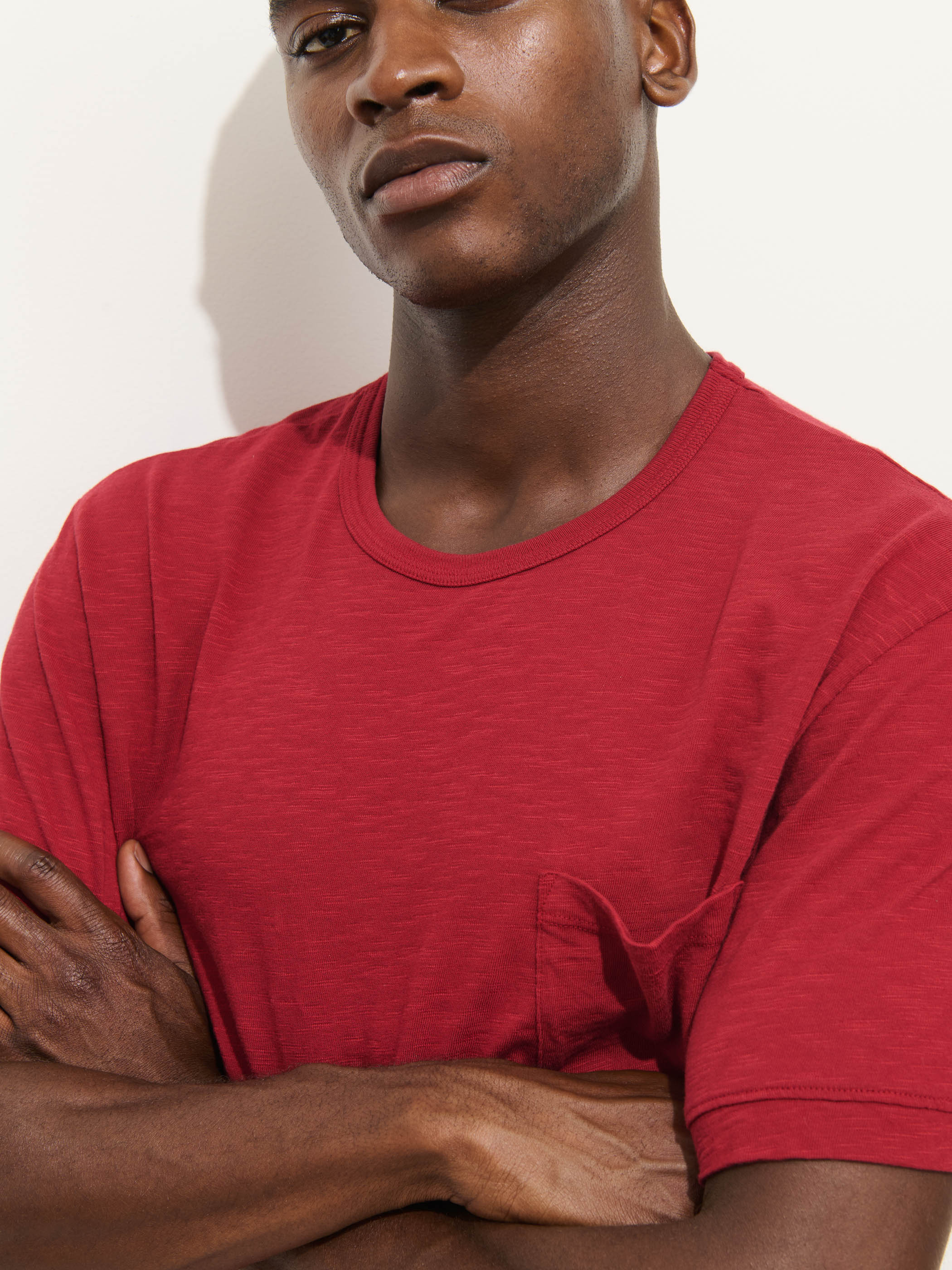 Standard Pocket Tee in Slub Cotton - Image 4