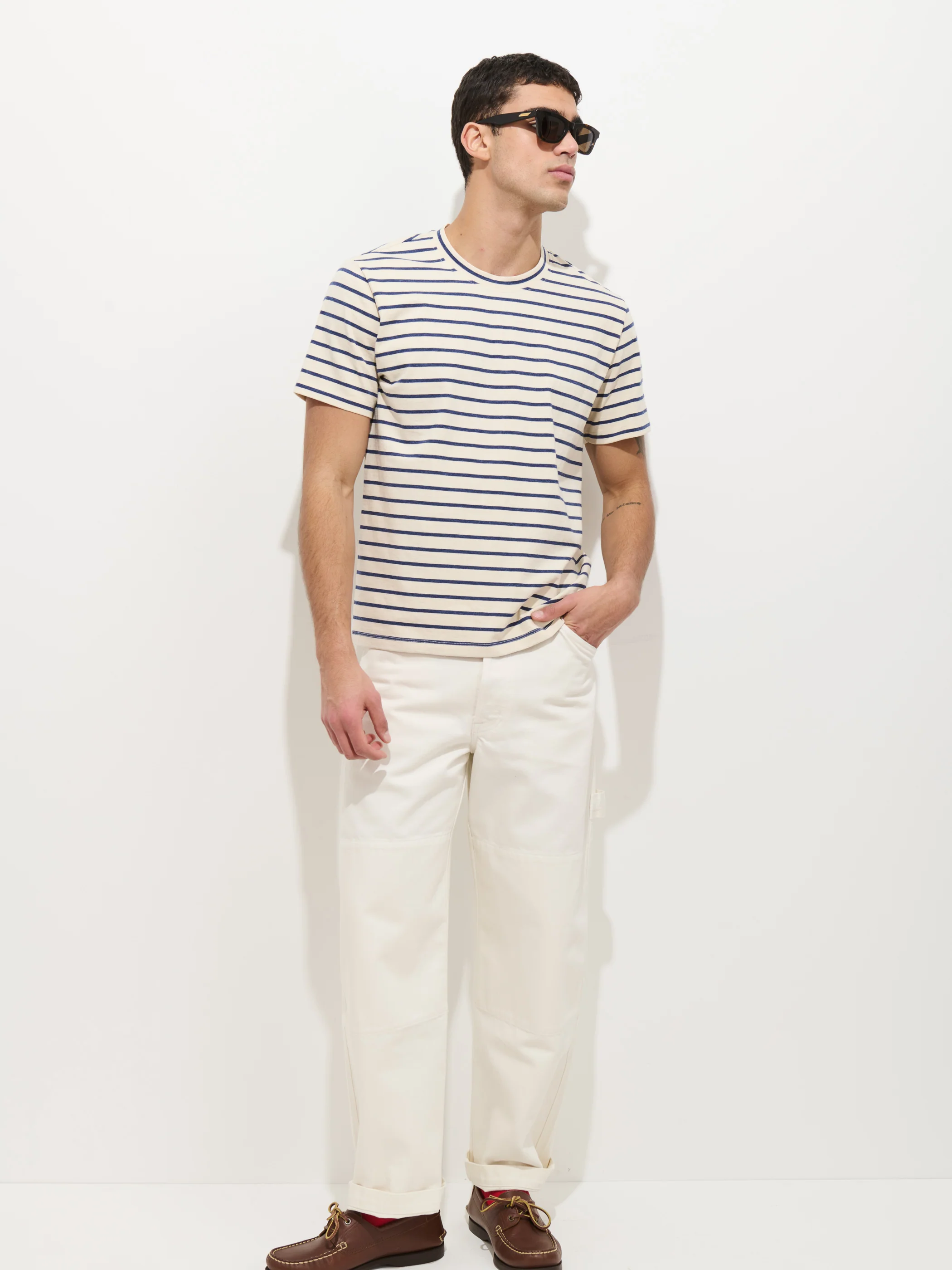 Standard Striped Tee In Cotton - Image 3