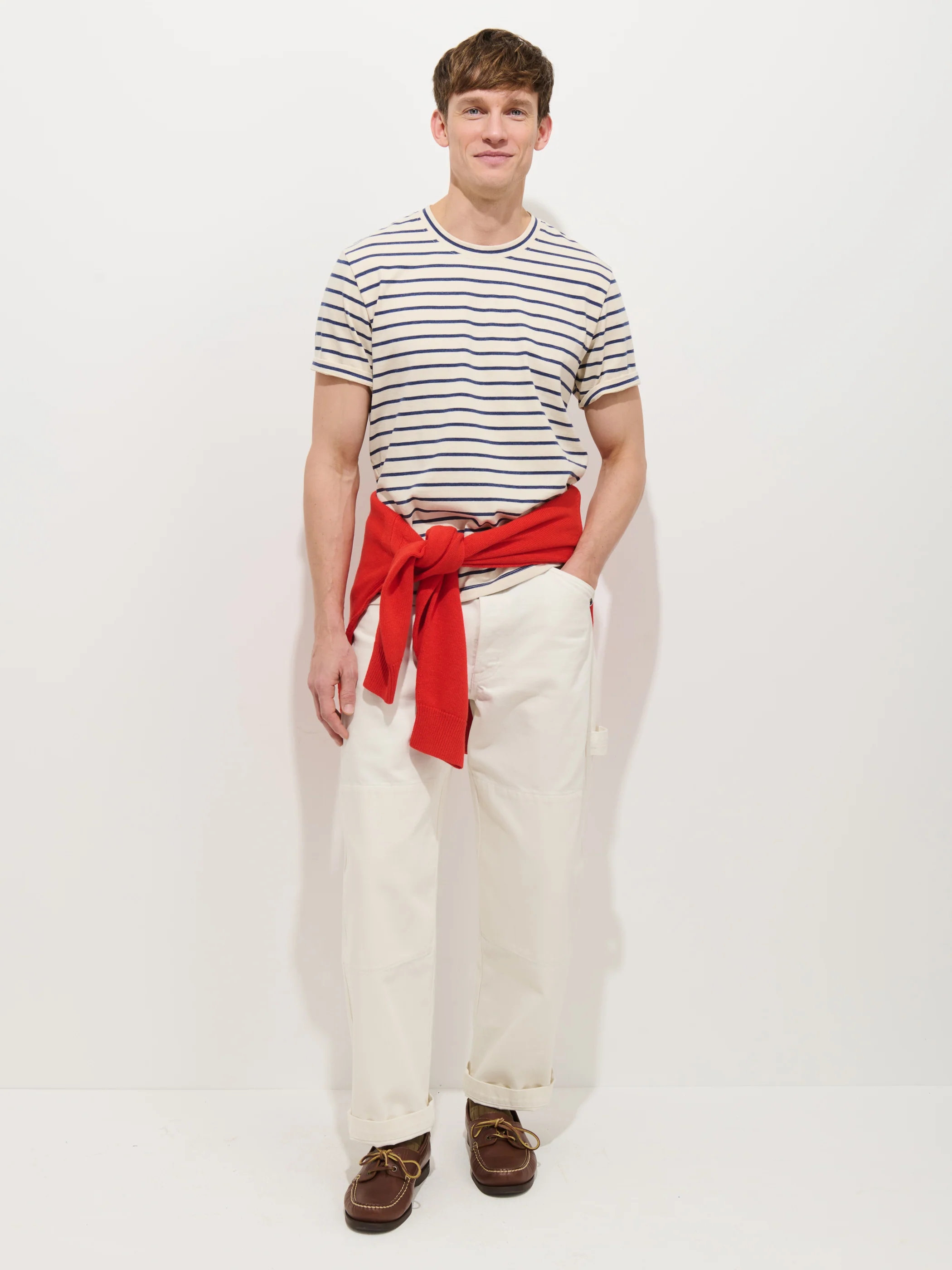 Standard Striped Tee In Cotton - Image 6