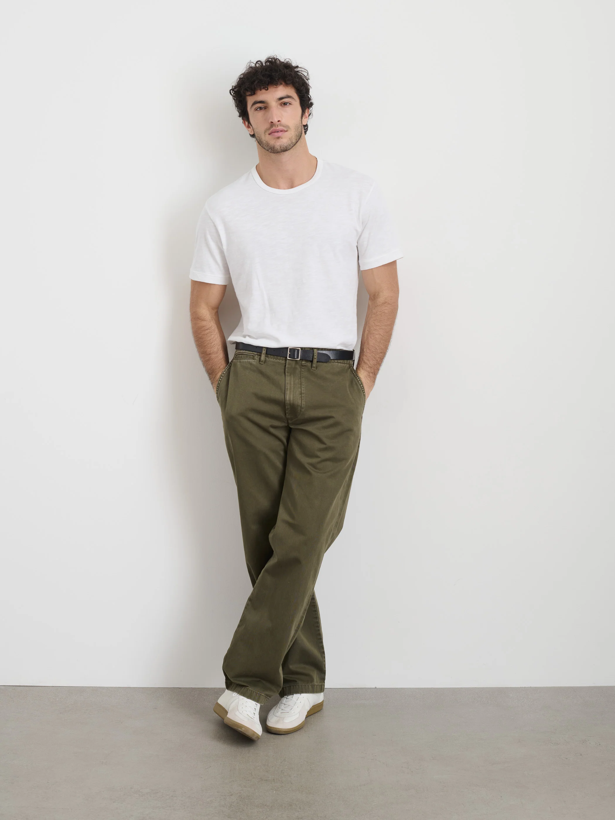 Straight Leg Pant In Vintage Wash Chino - Image 6