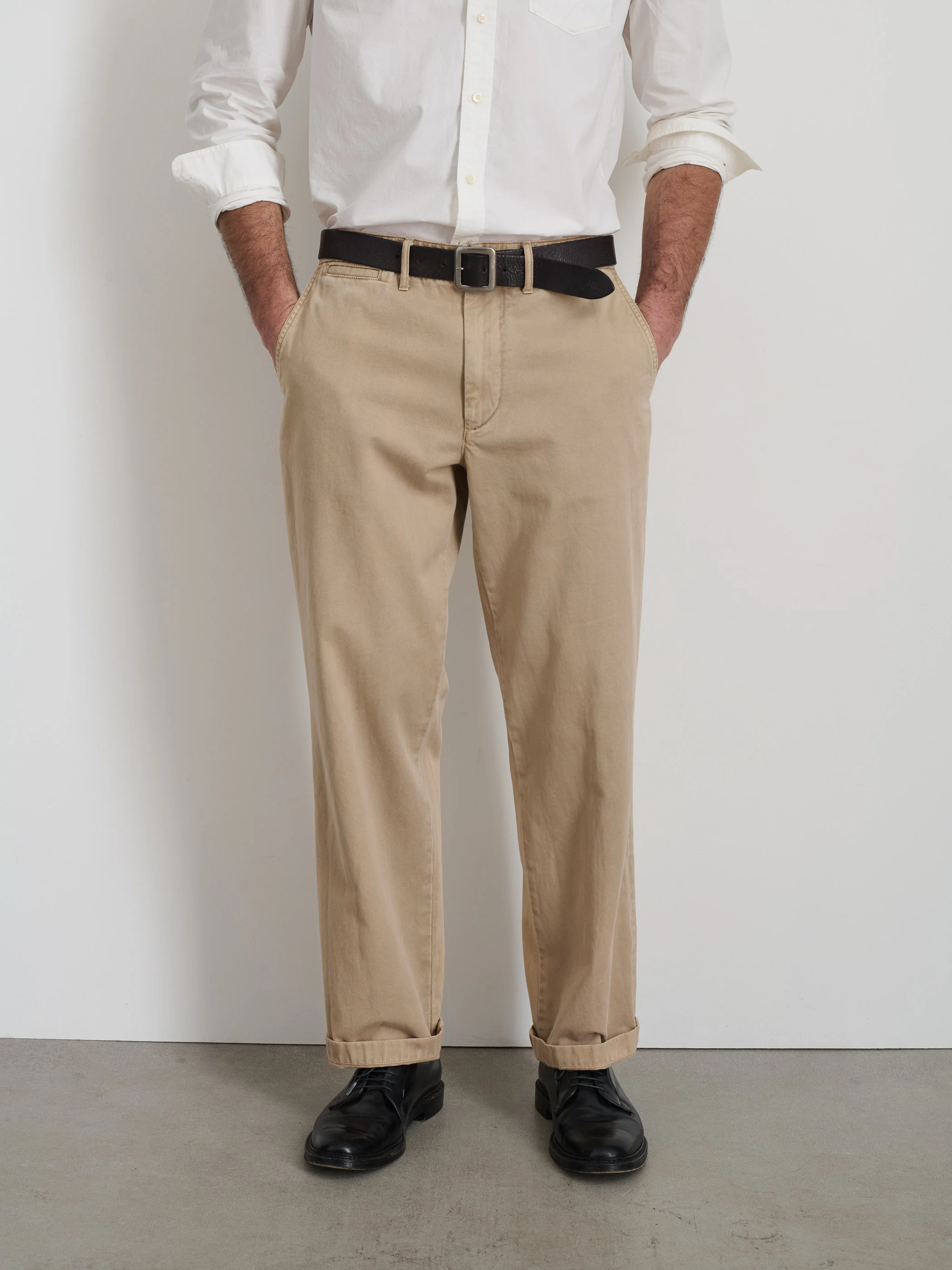Straight Leg Pant In Vintage Wash Chino - Image 3