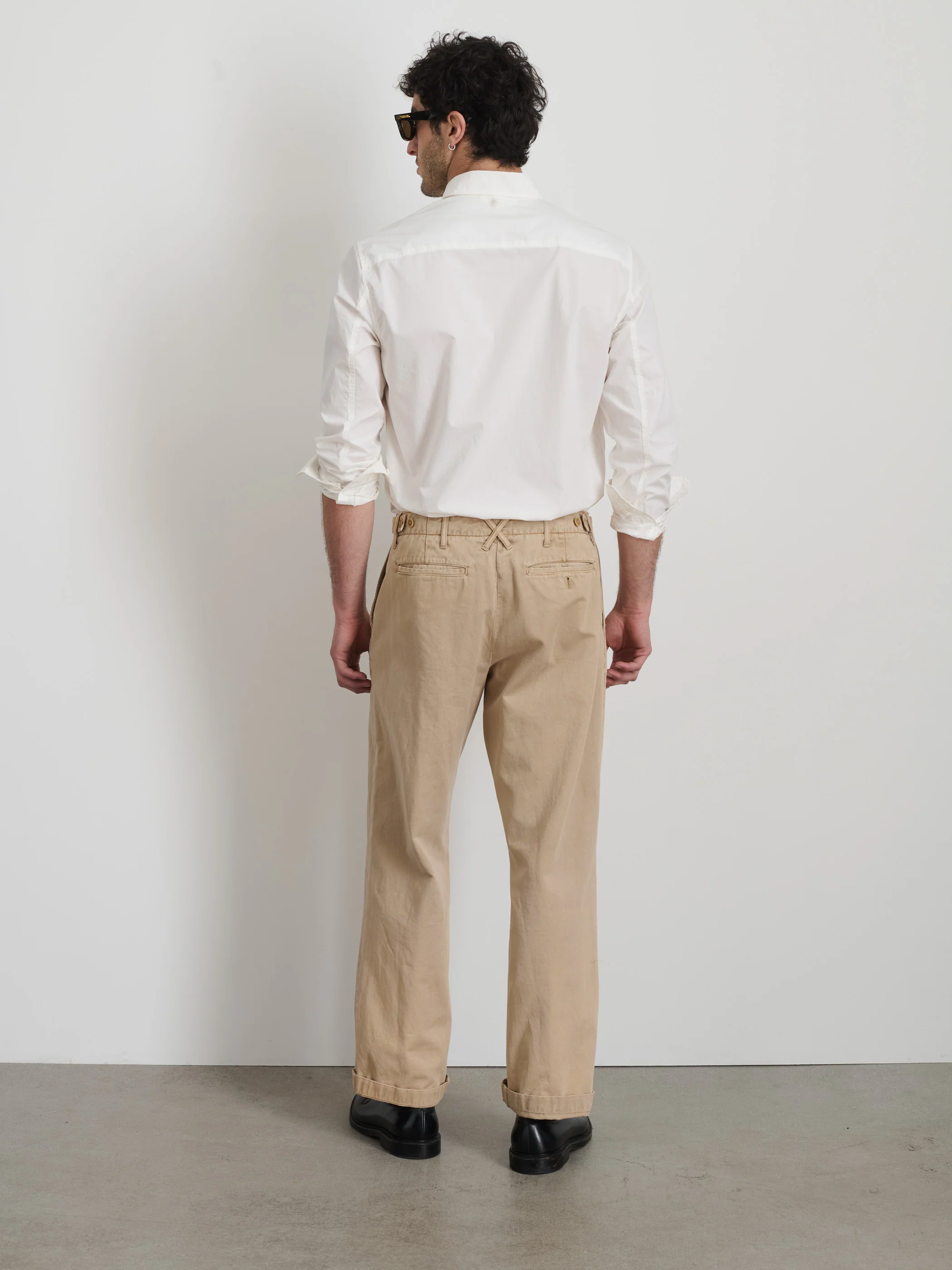 Straight Leg Pant In Vintage Wash Chino - Image 5