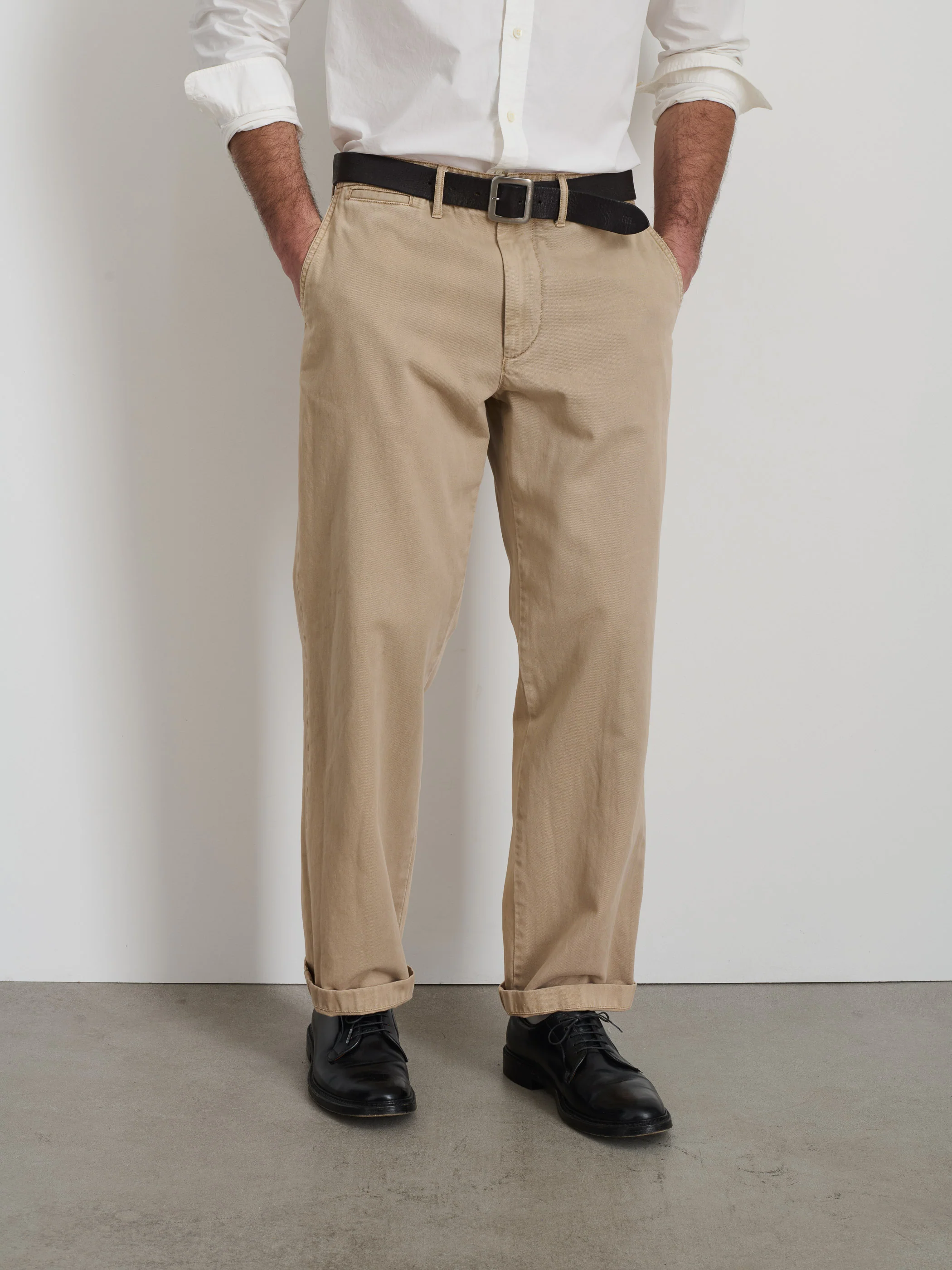 Straight Leg Pant In Vintage Wash Chino - Image 6