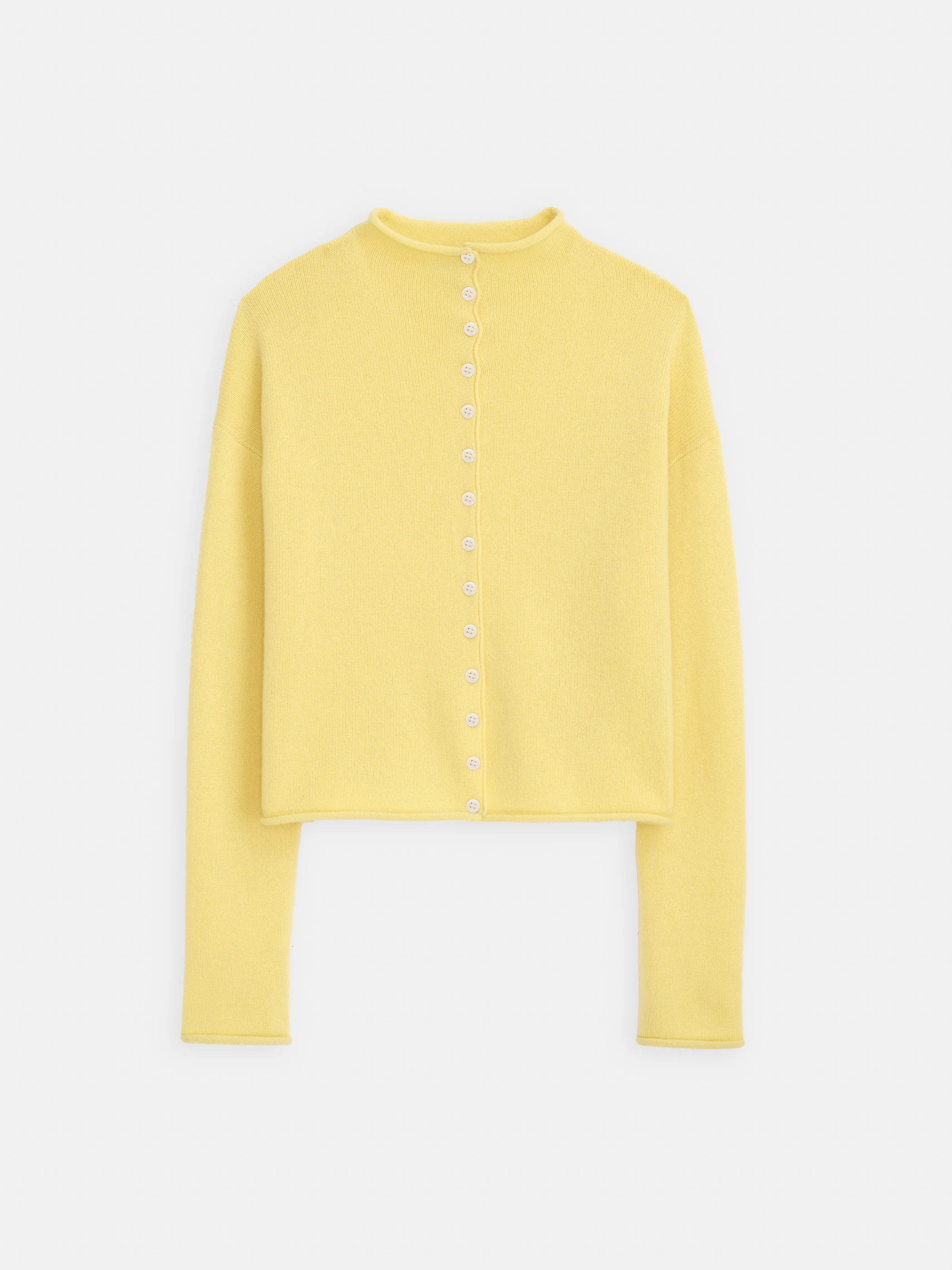 Taylor Cardigan in Washed Cashmere - Image 2