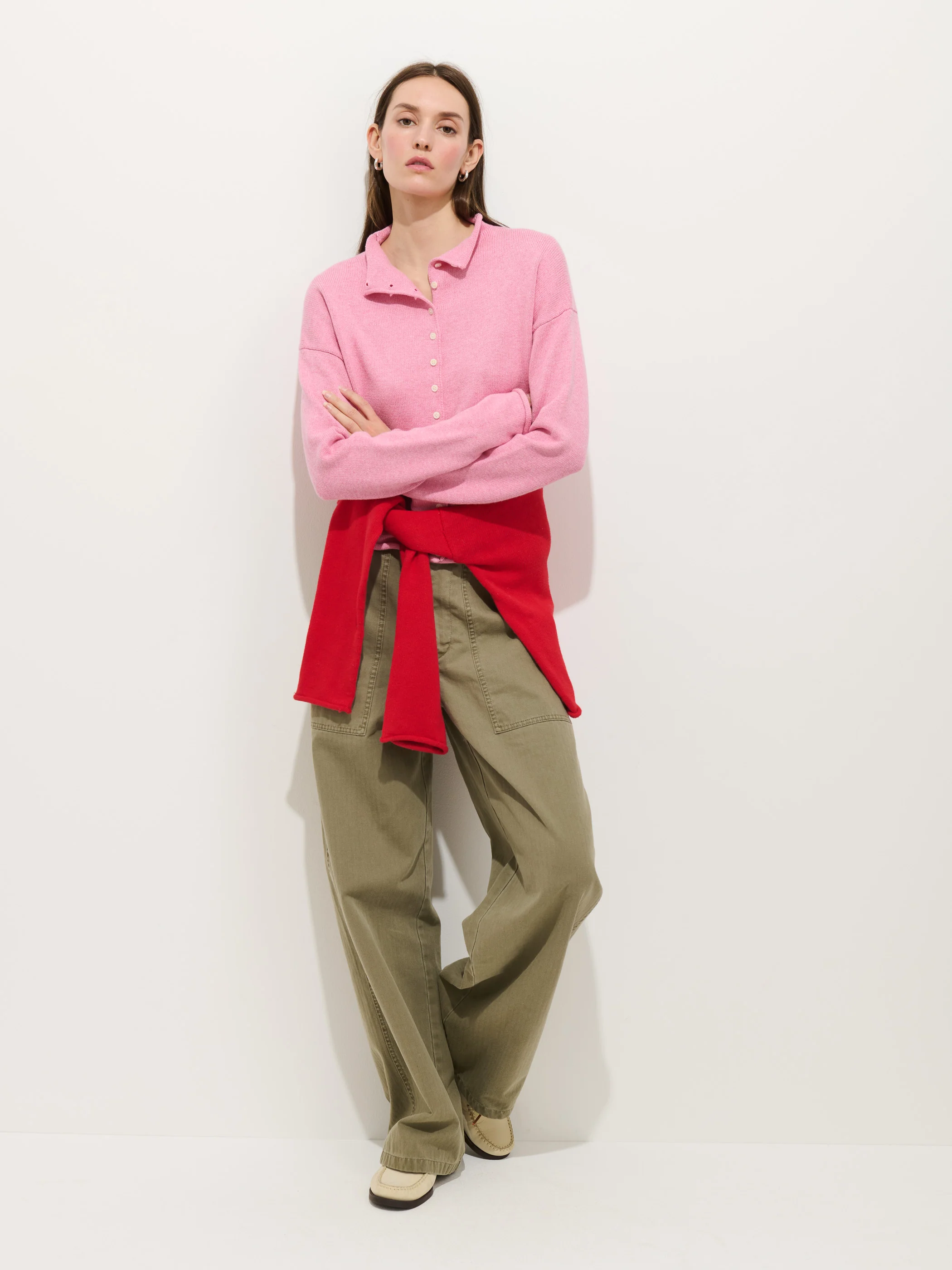 Taylor Cardigan in Cotton Cashmere - Image 3