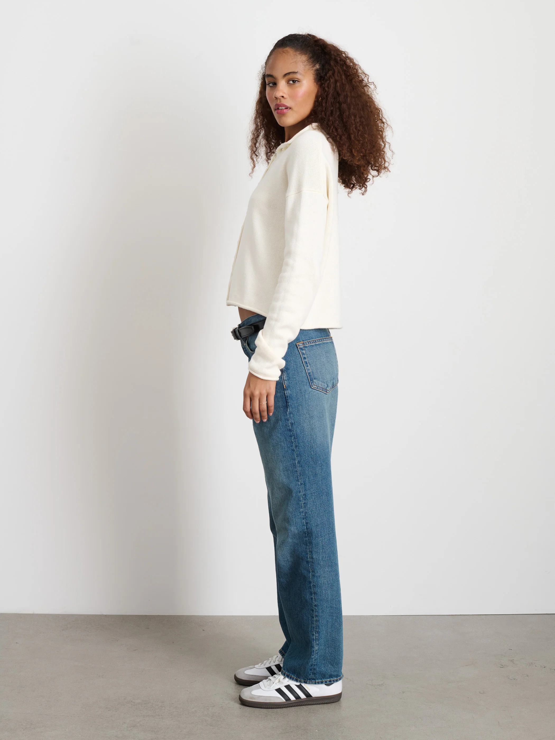 Taylor Cardigan in Cotton Cashmere - Image 4
