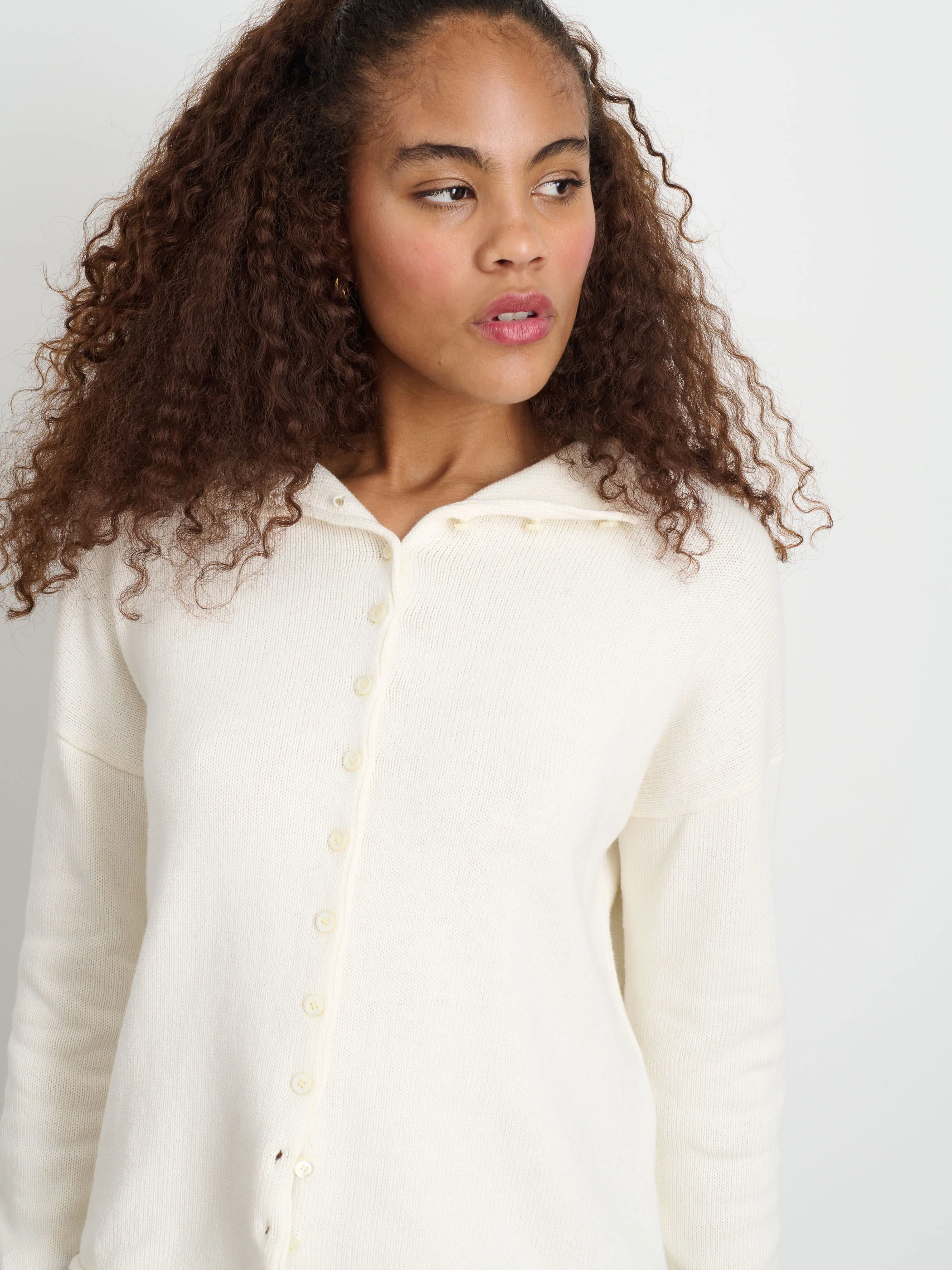 Taylor Cardigan in Cotton Cashmere - Image 6