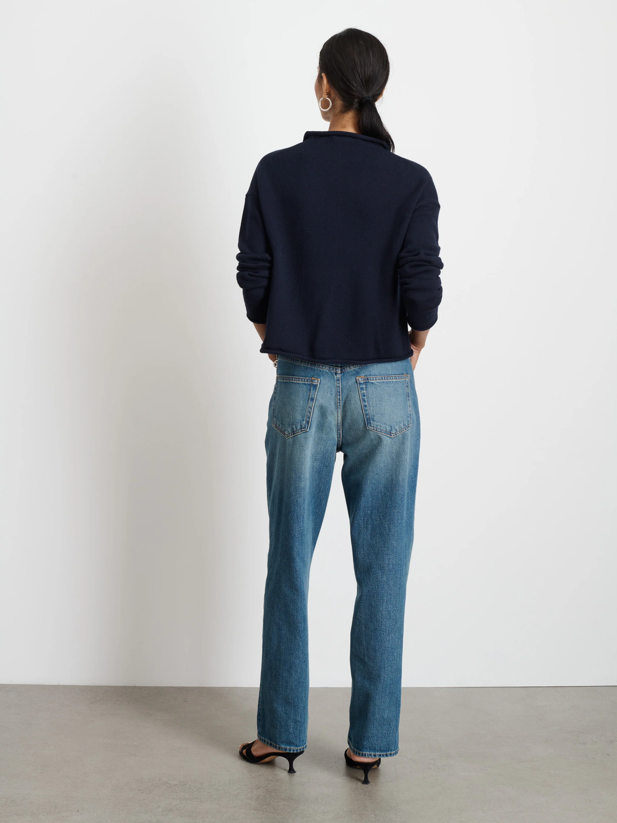 Taylor Cardigan in Cotton Cashmere - Image 5