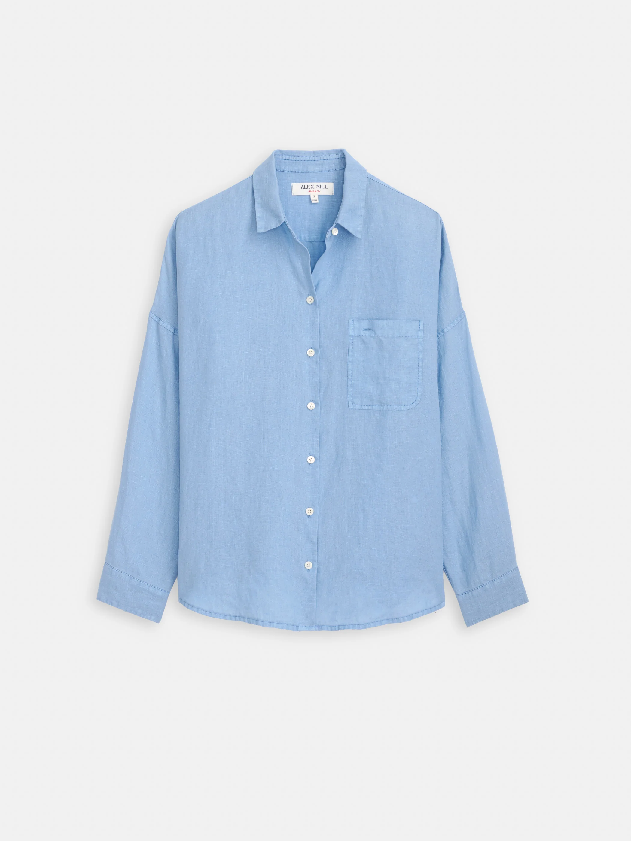 The Jo Shirt In Linen - Image 2