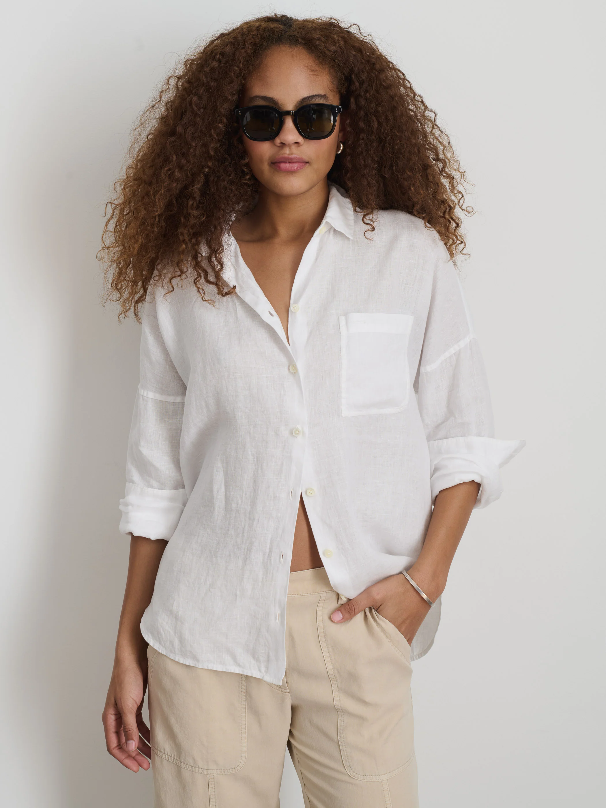 The Jo Shirt In Linen