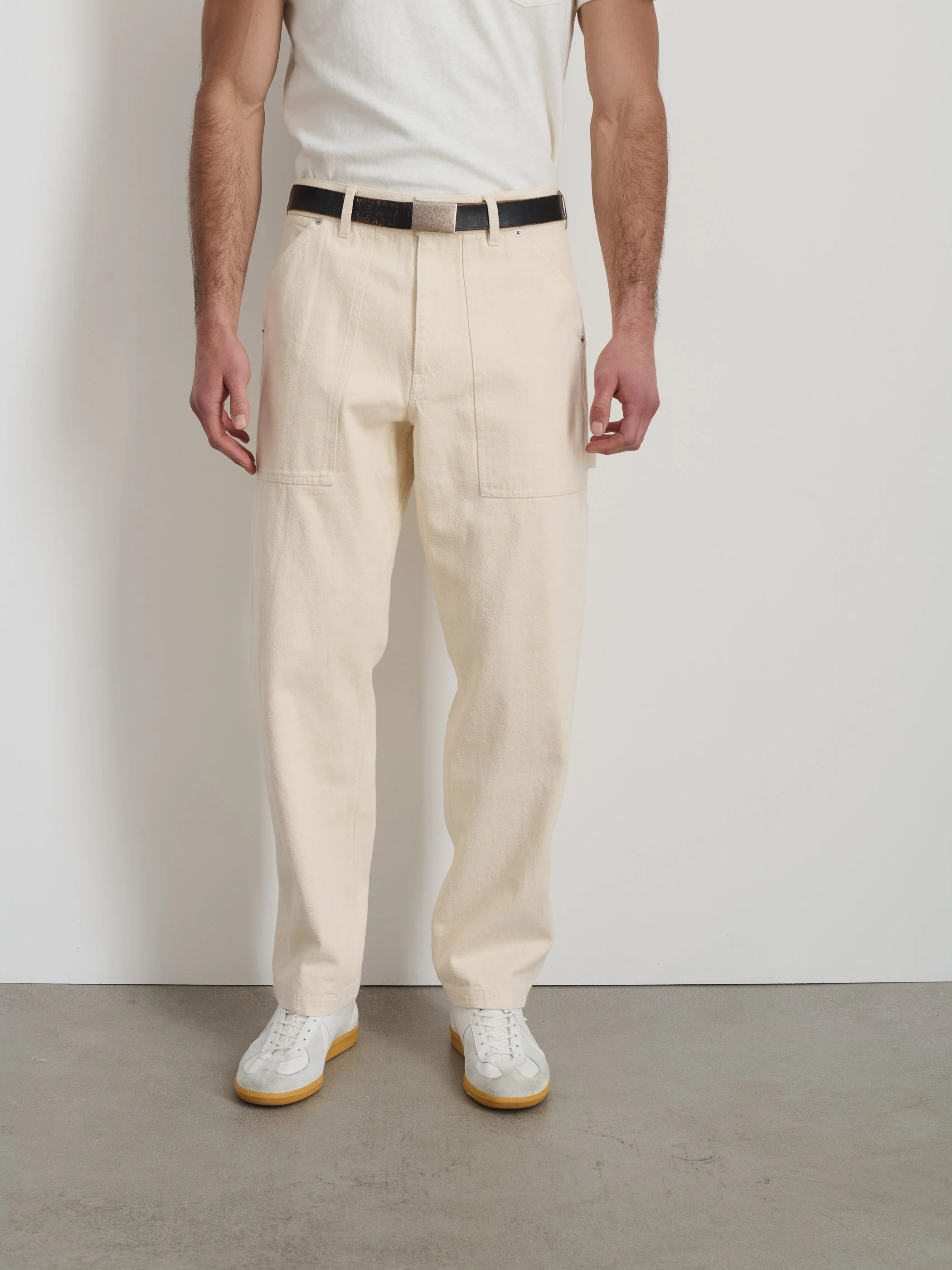 Painter Pant In Recycled Denim - Image 3