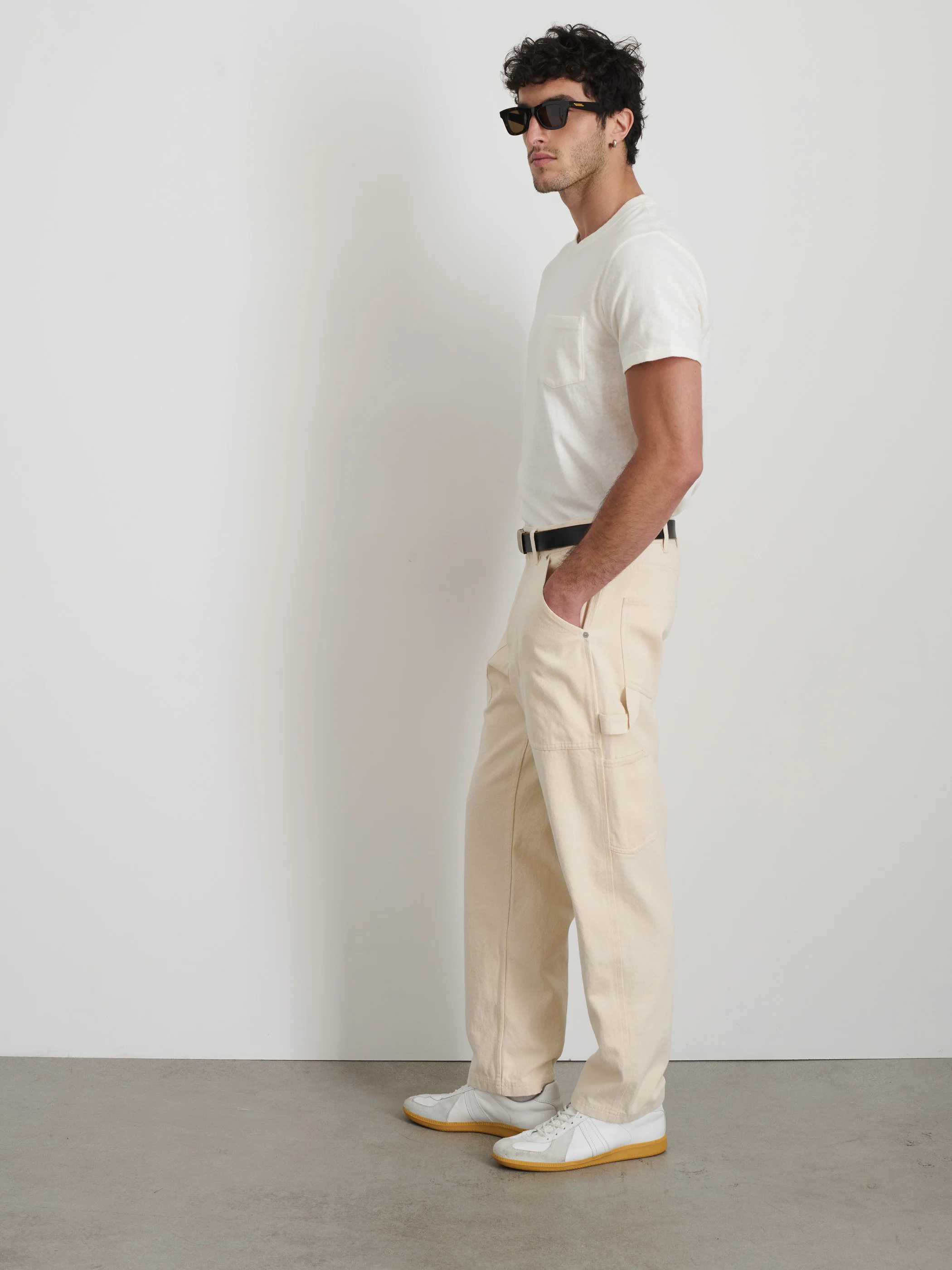 Painter Pant In Recycled Denim - Image 4
