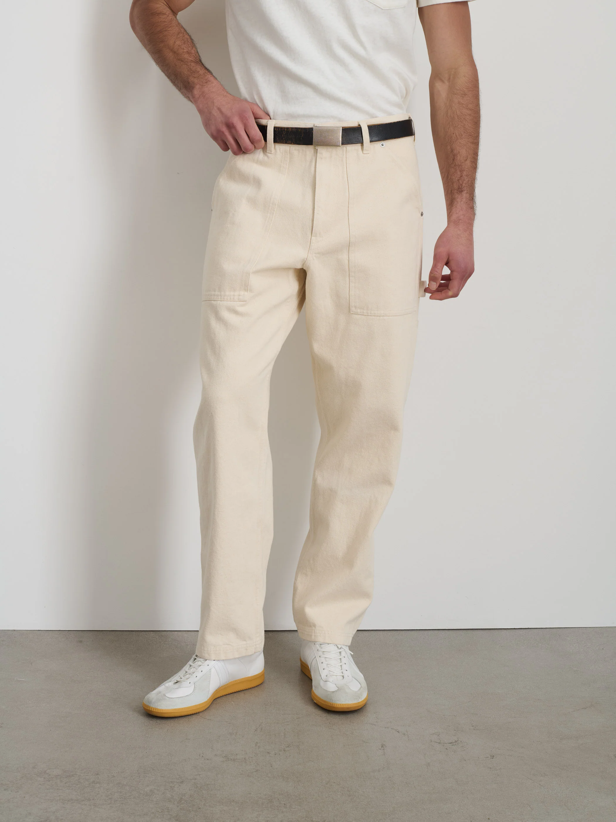 Painter Pant In Recycled Denim - Image 6