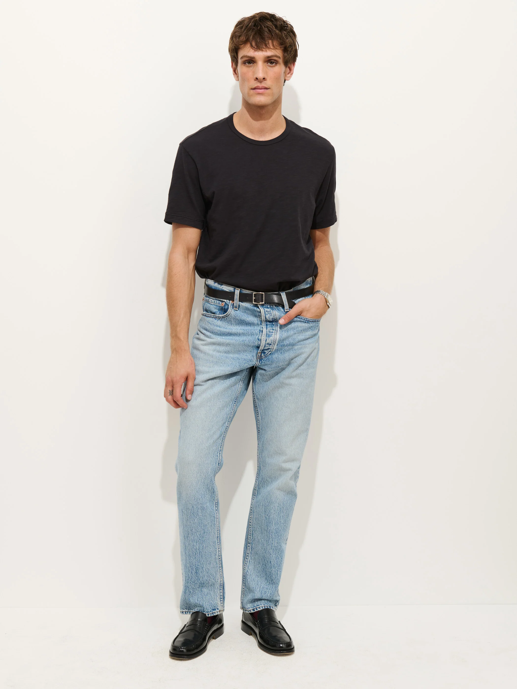 Standard T-Shirt In Slub Cotton - Image 3