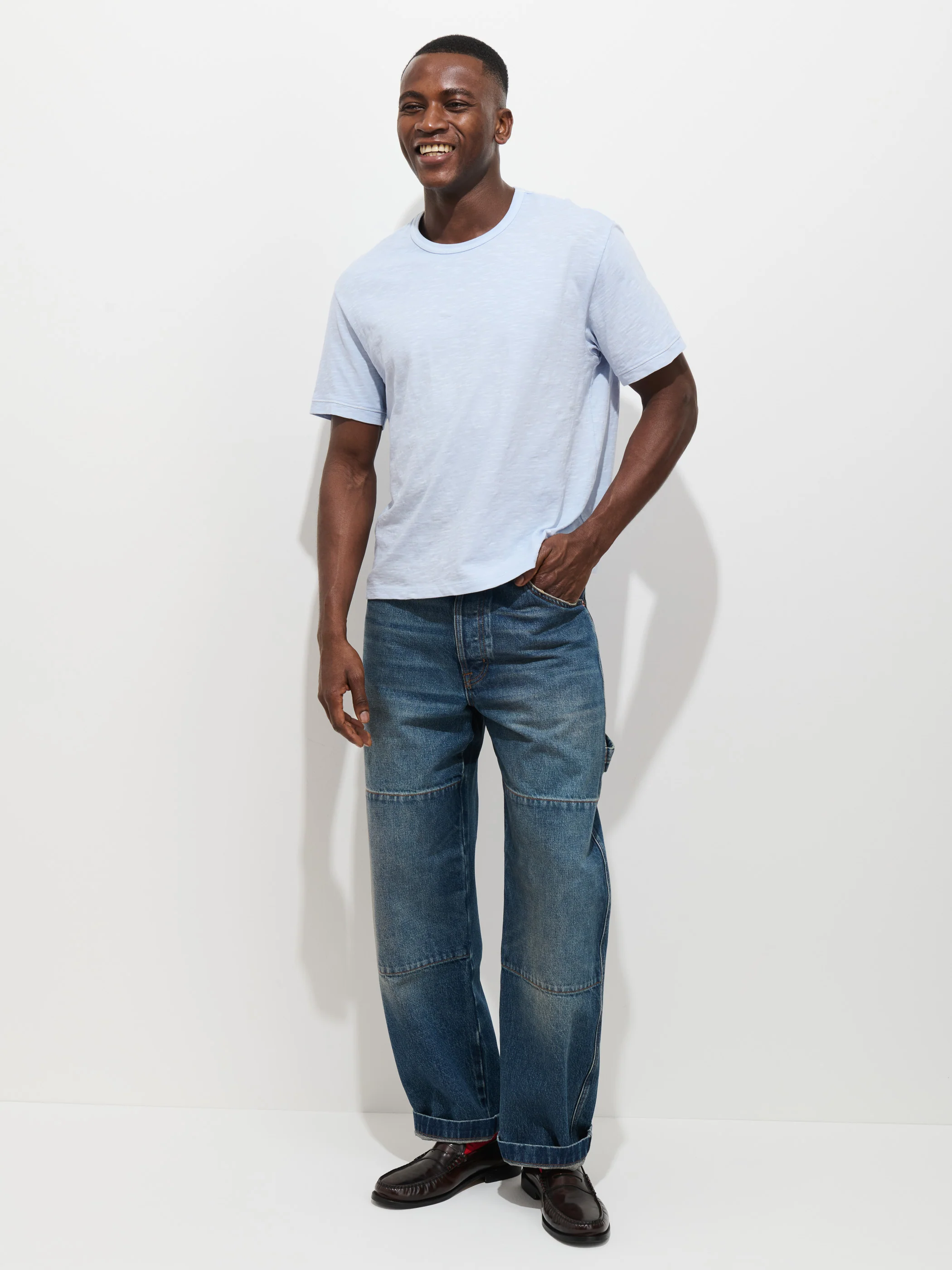 Standard T-Shirt In Slub Cotton - Image 4