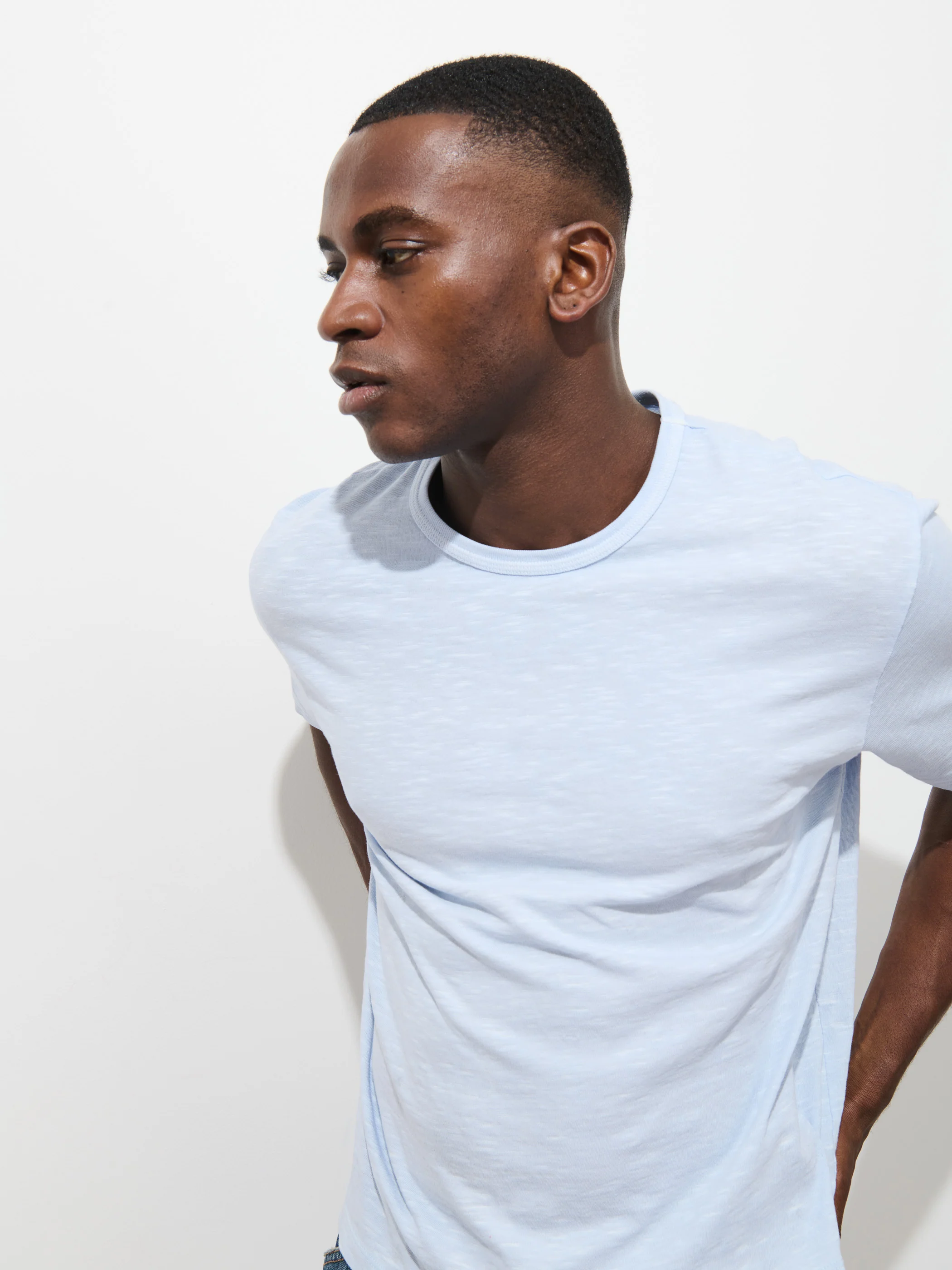 Standard T-Shirt In Slub Cotton - Image 5