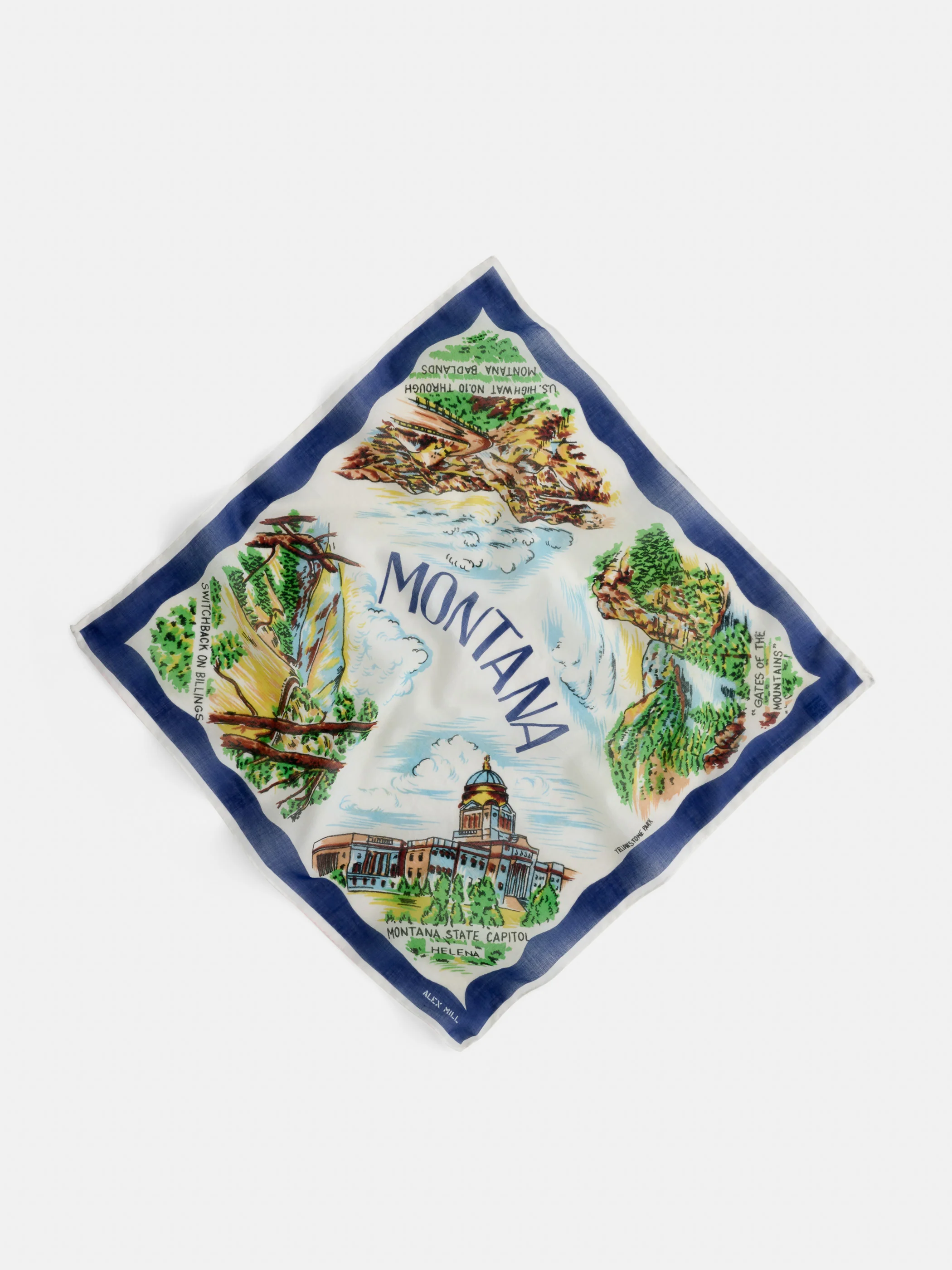 Travel Scarf In Cotton Voile