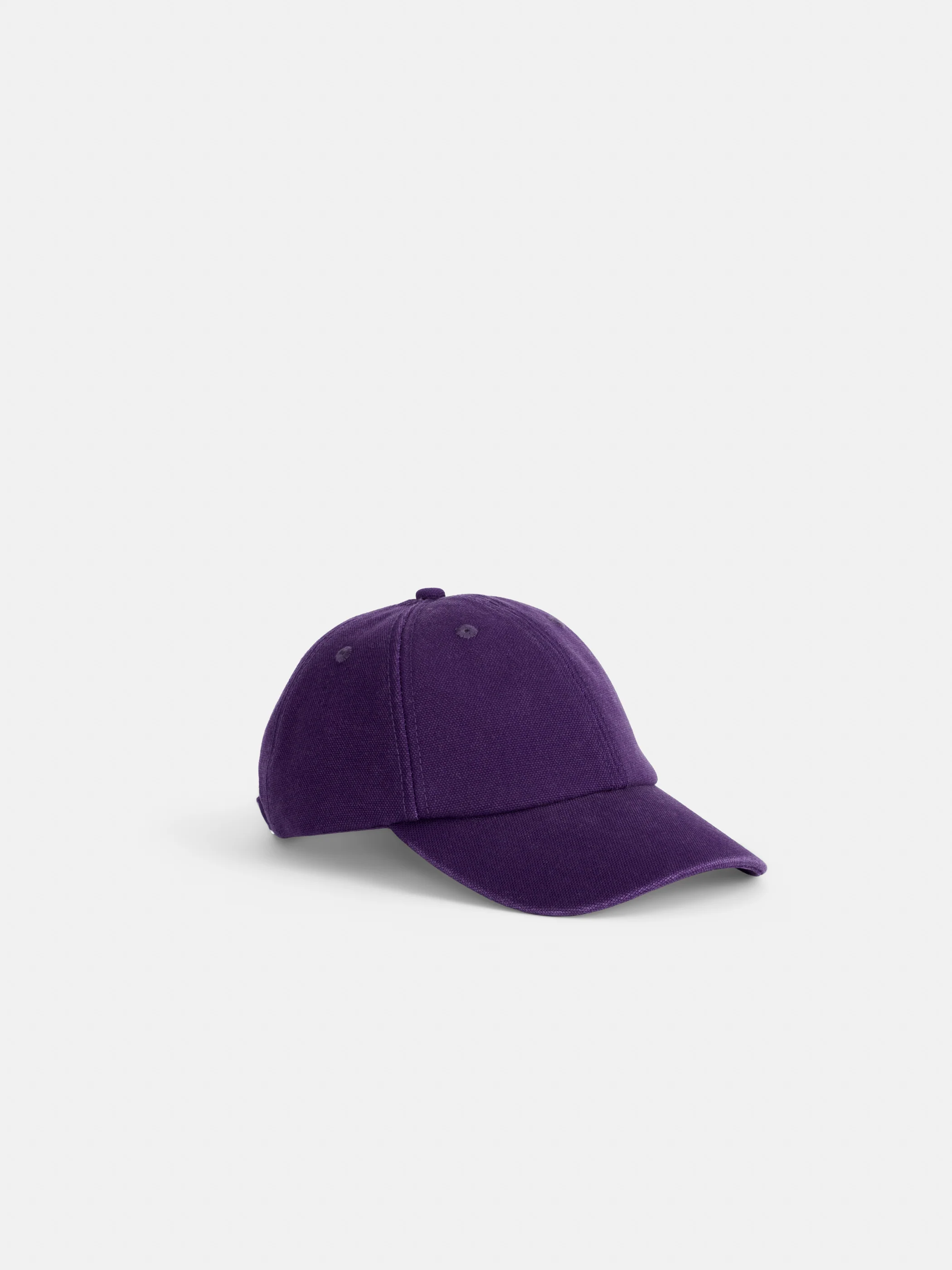Washed Canvas Baseball Cap