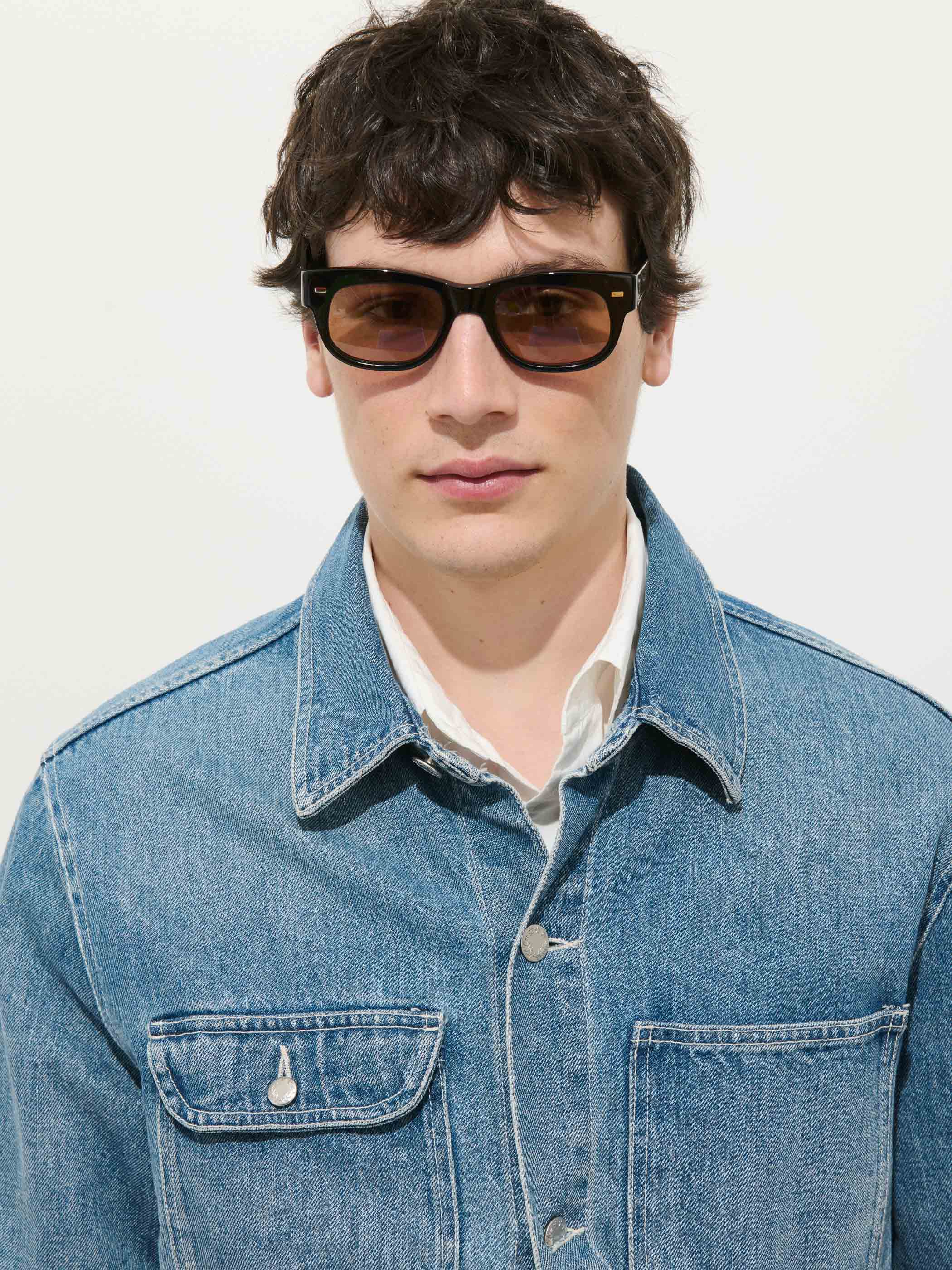 Work Jacket in Vintage Wash Denim - Image 4